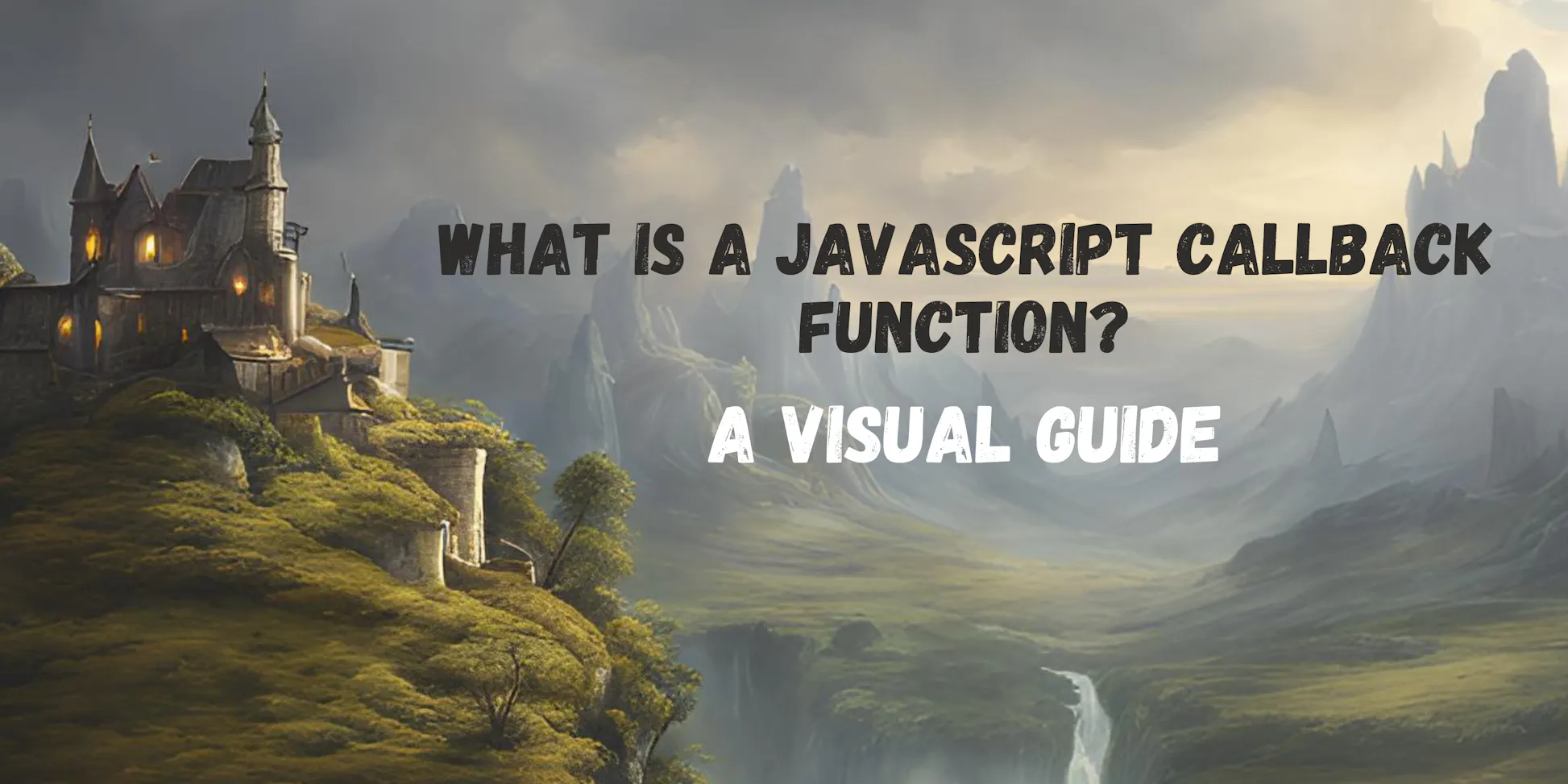 What is a JavaScript callback function? A visual guide