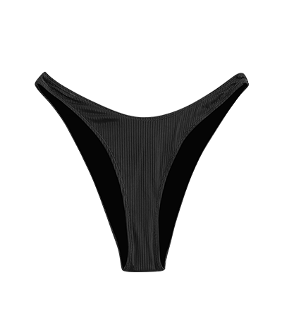 kids black bikini bottoms