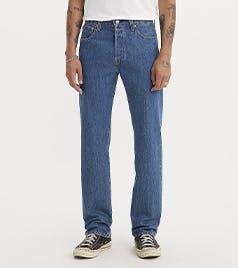 Relaxed fit men's jeans