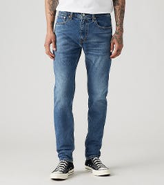 Tapered fit men's jeans