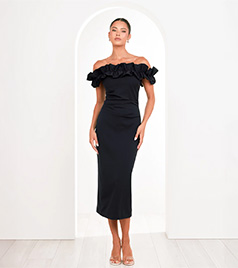 Navy Midi Dresses