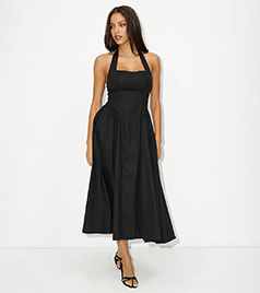 Black Midi Dresses