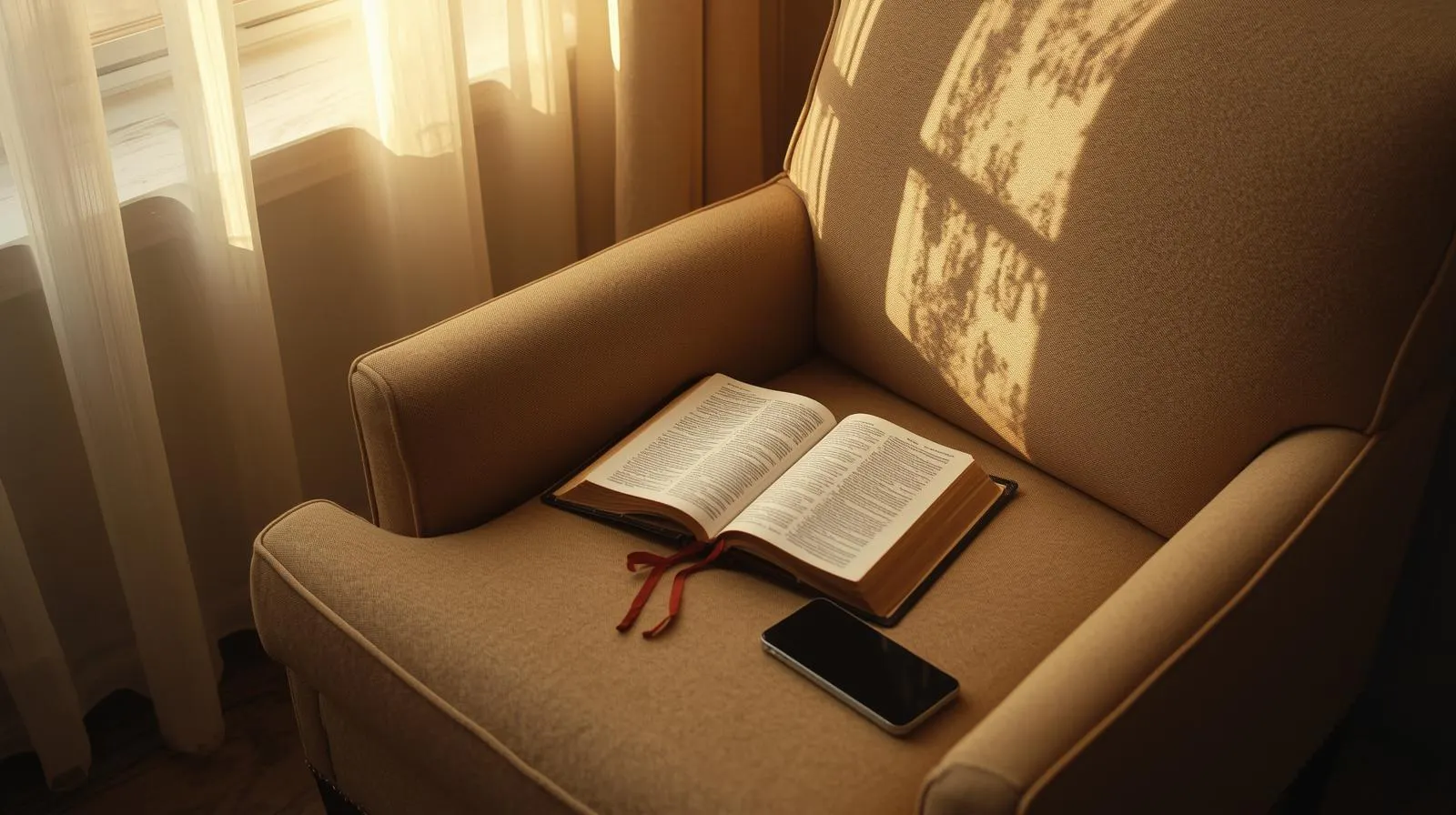 Bible and mobile