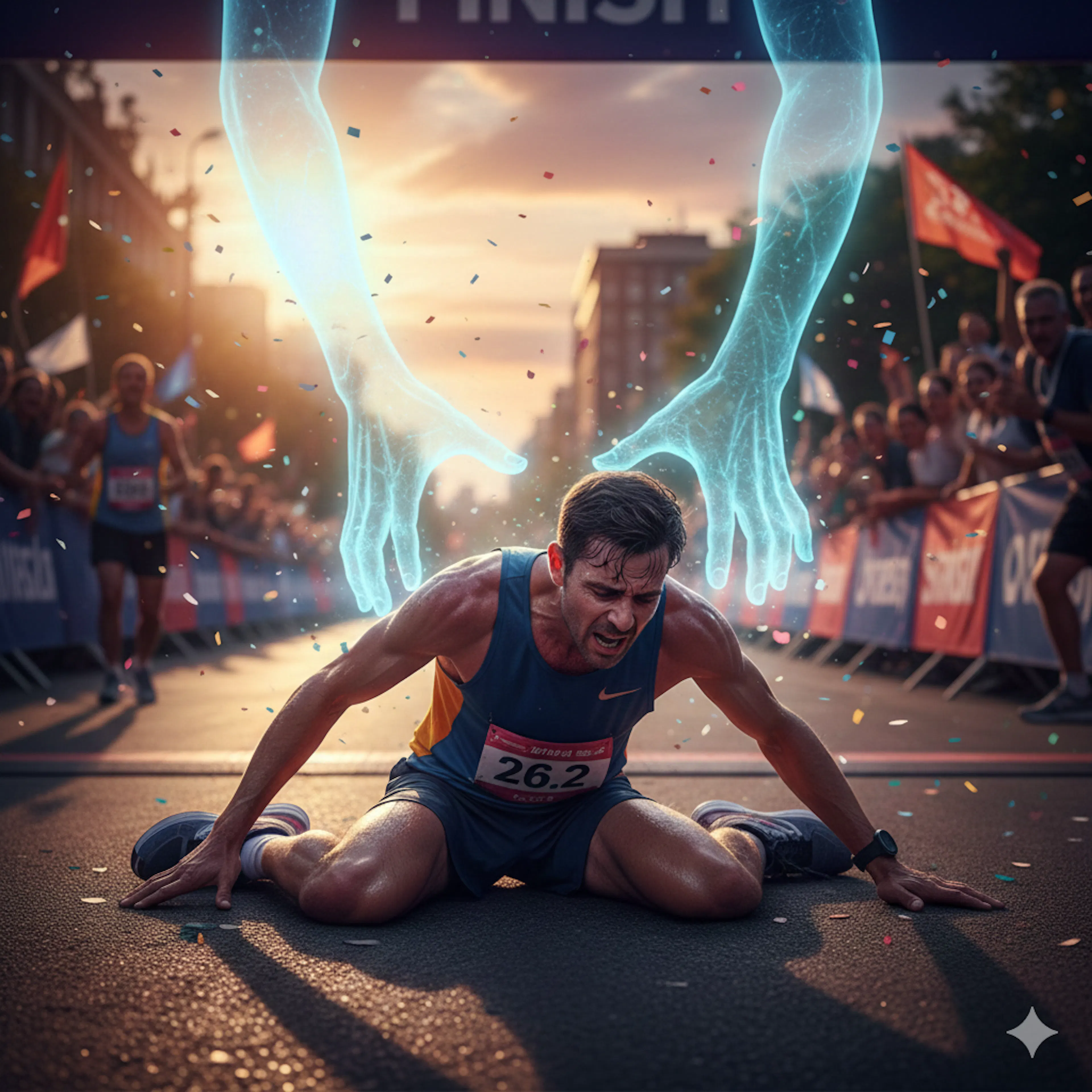 Marathon runner