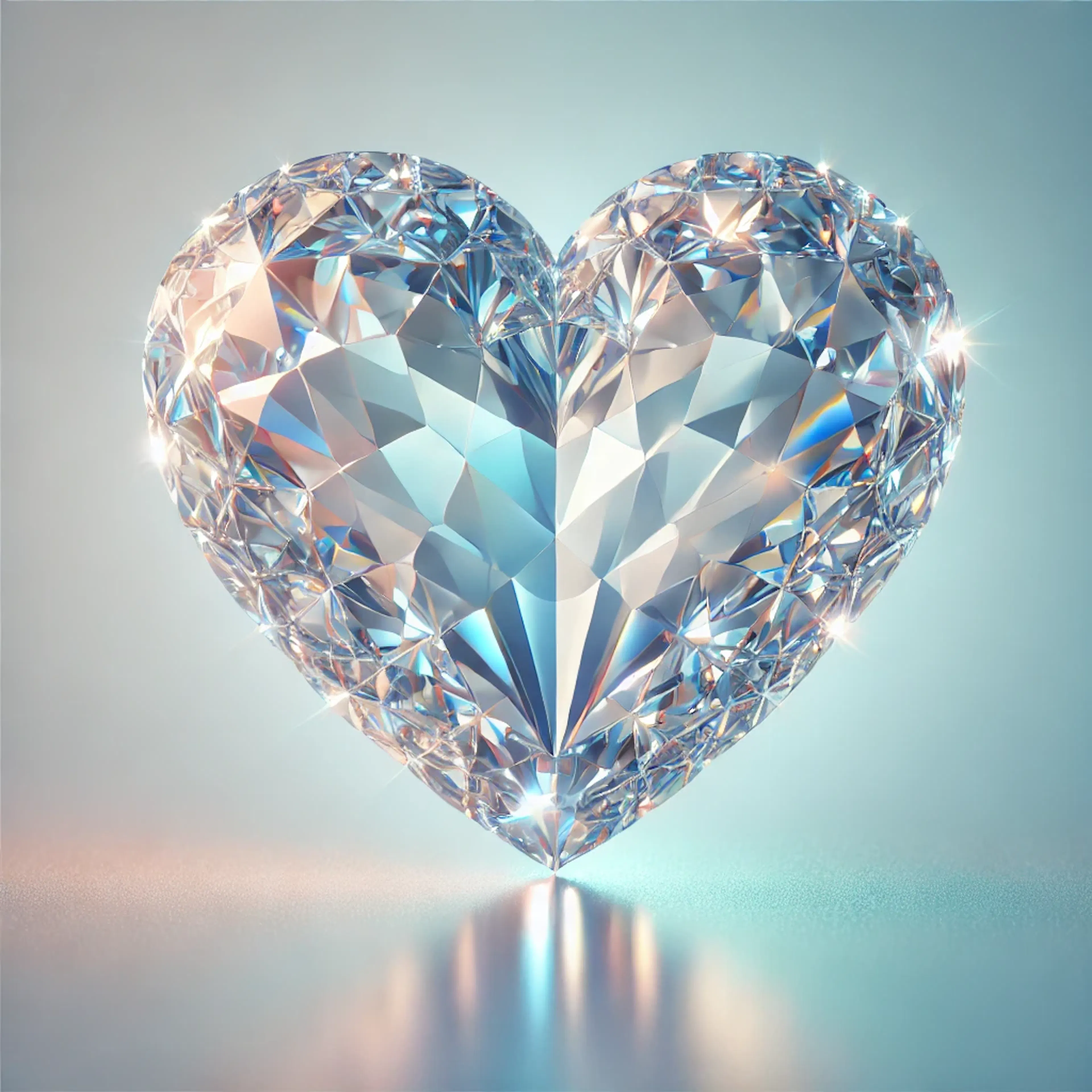 crystal heart
