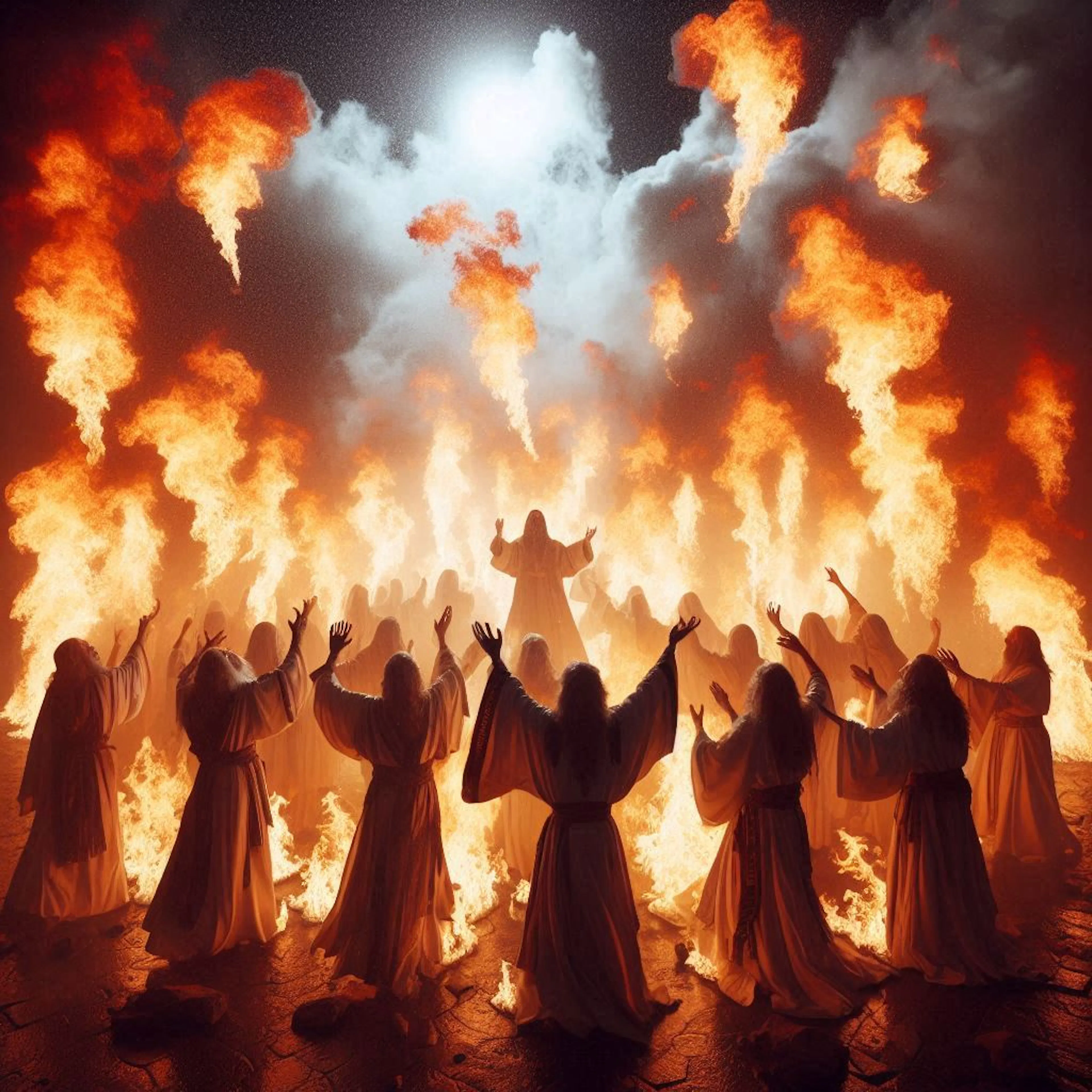 Pentecost flames