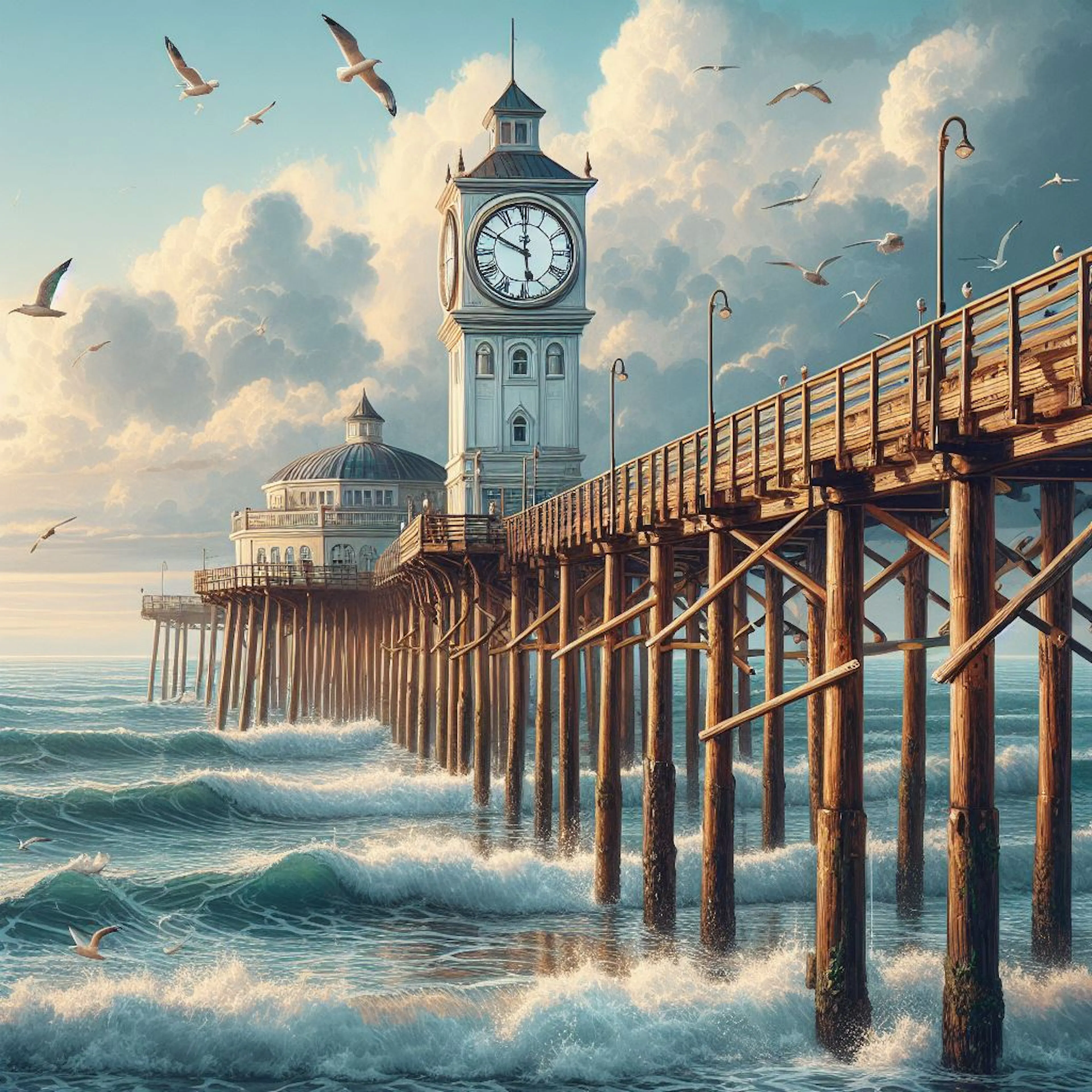 clock and tide