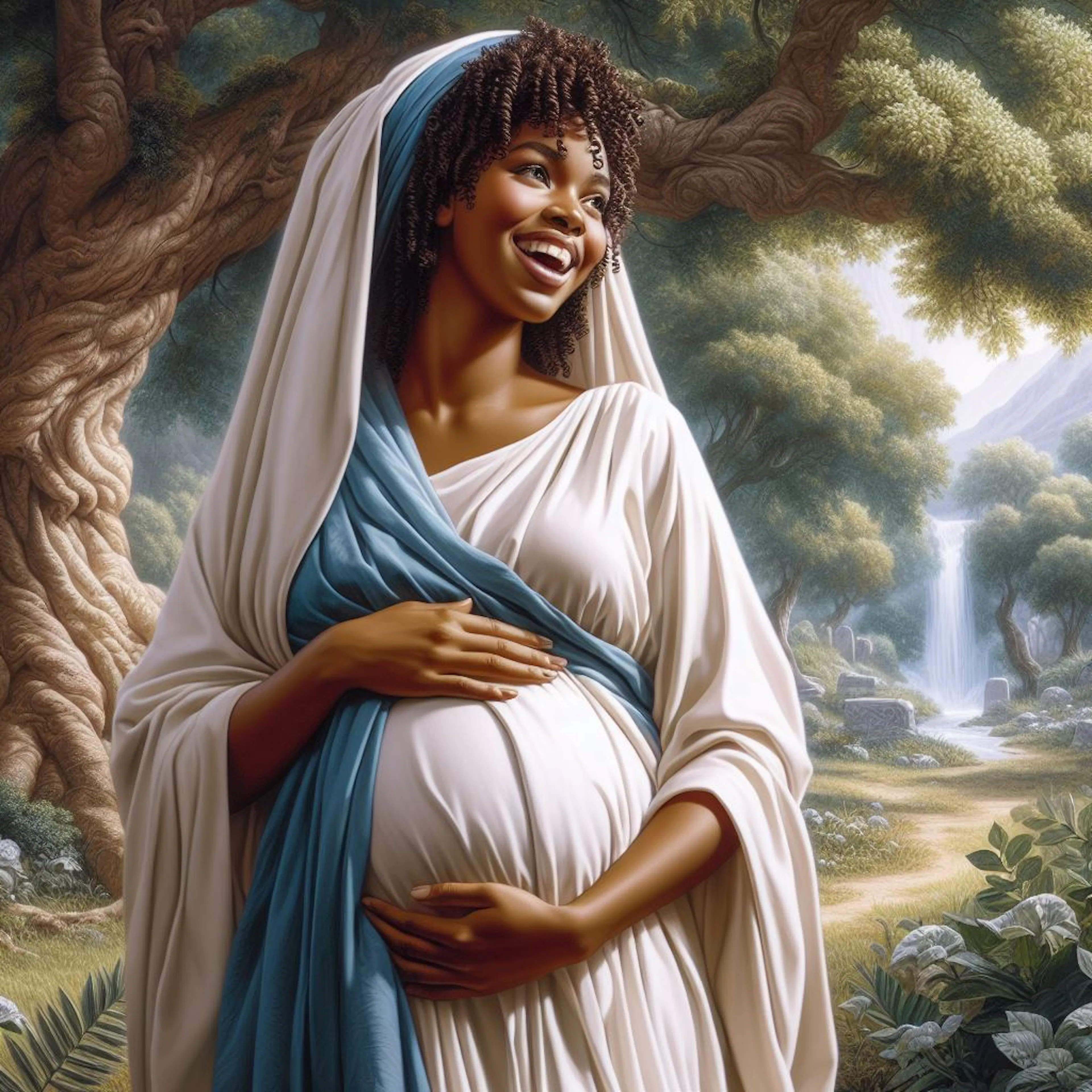 pregnant Mary