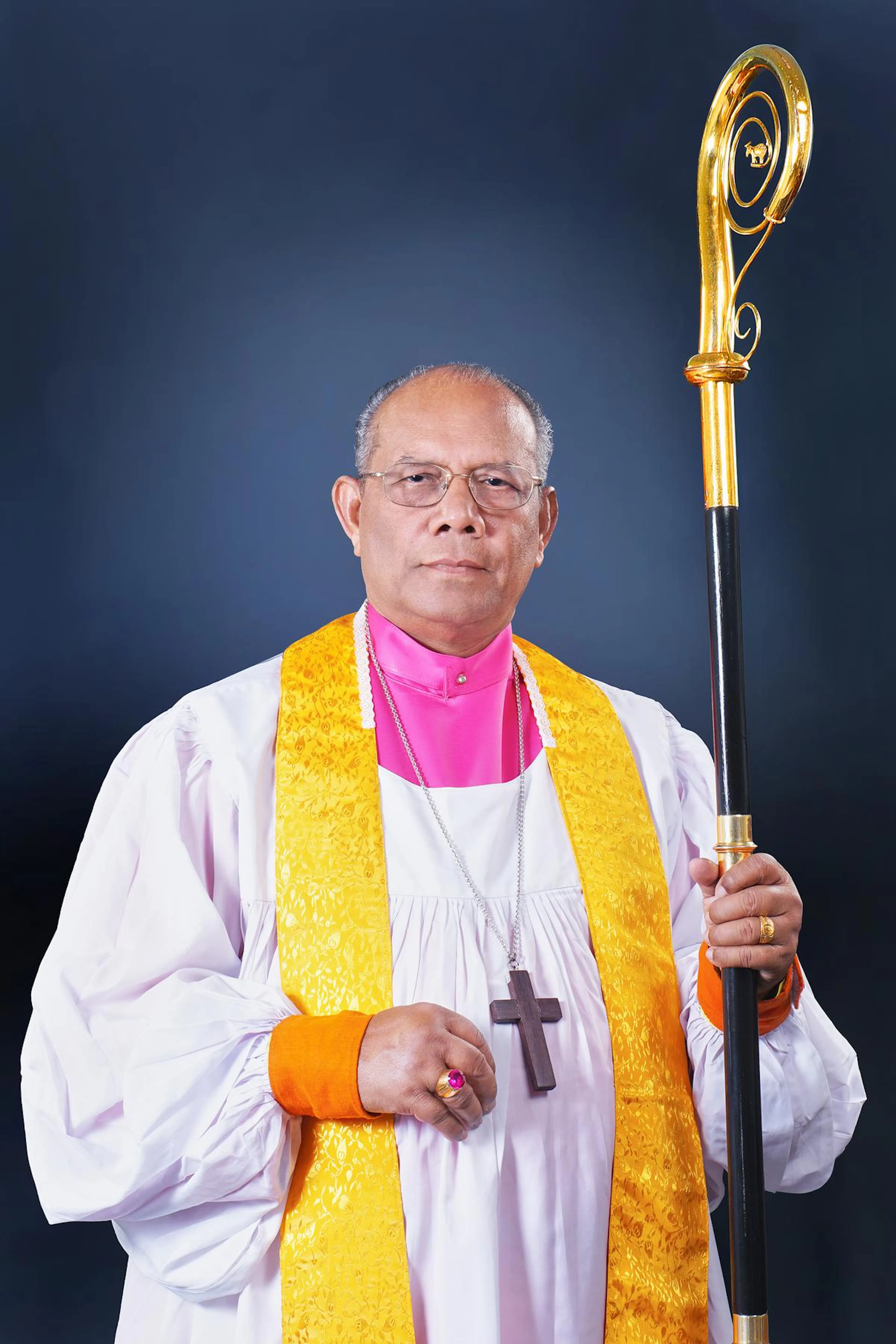 Photo bishop K. J. Samuel from the Hindu