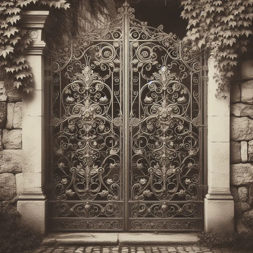 antique gate