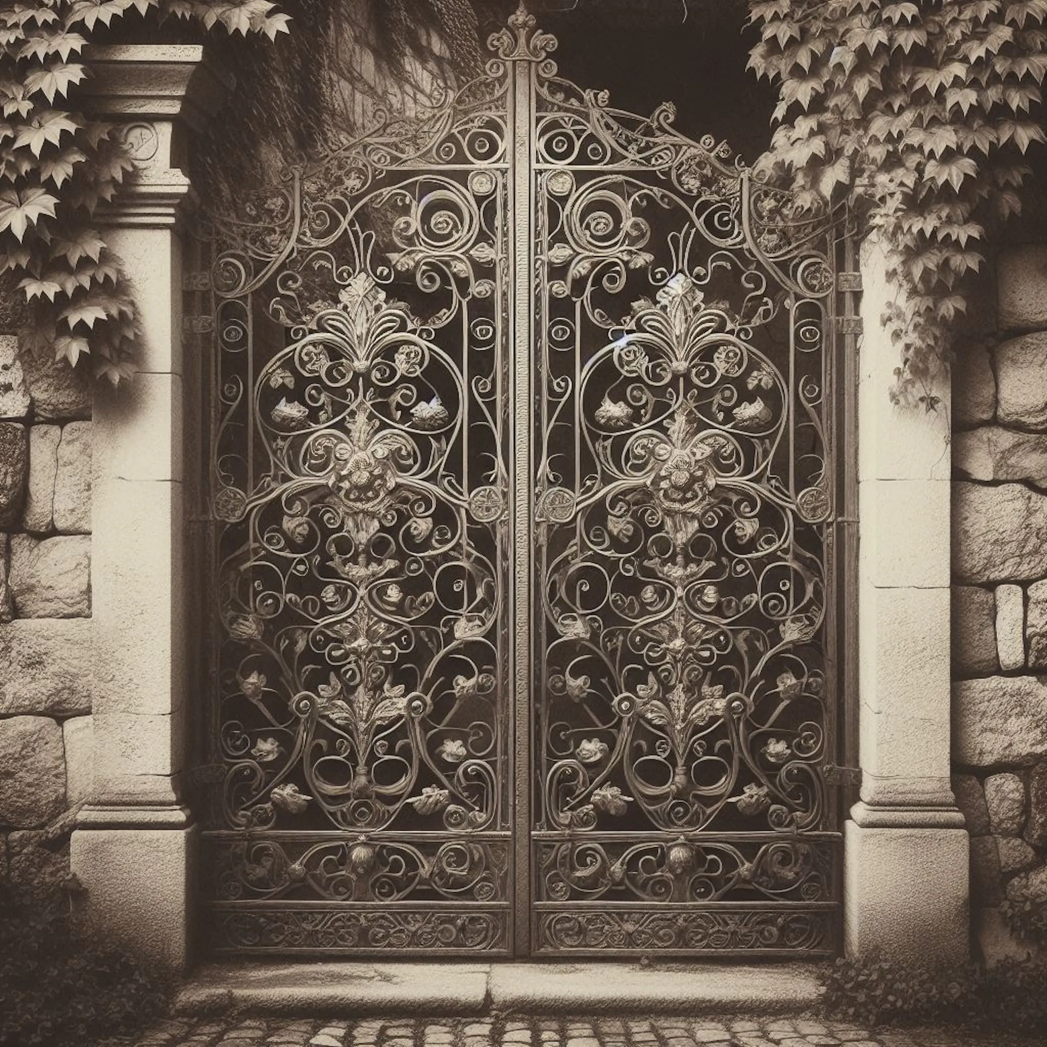 antique gate