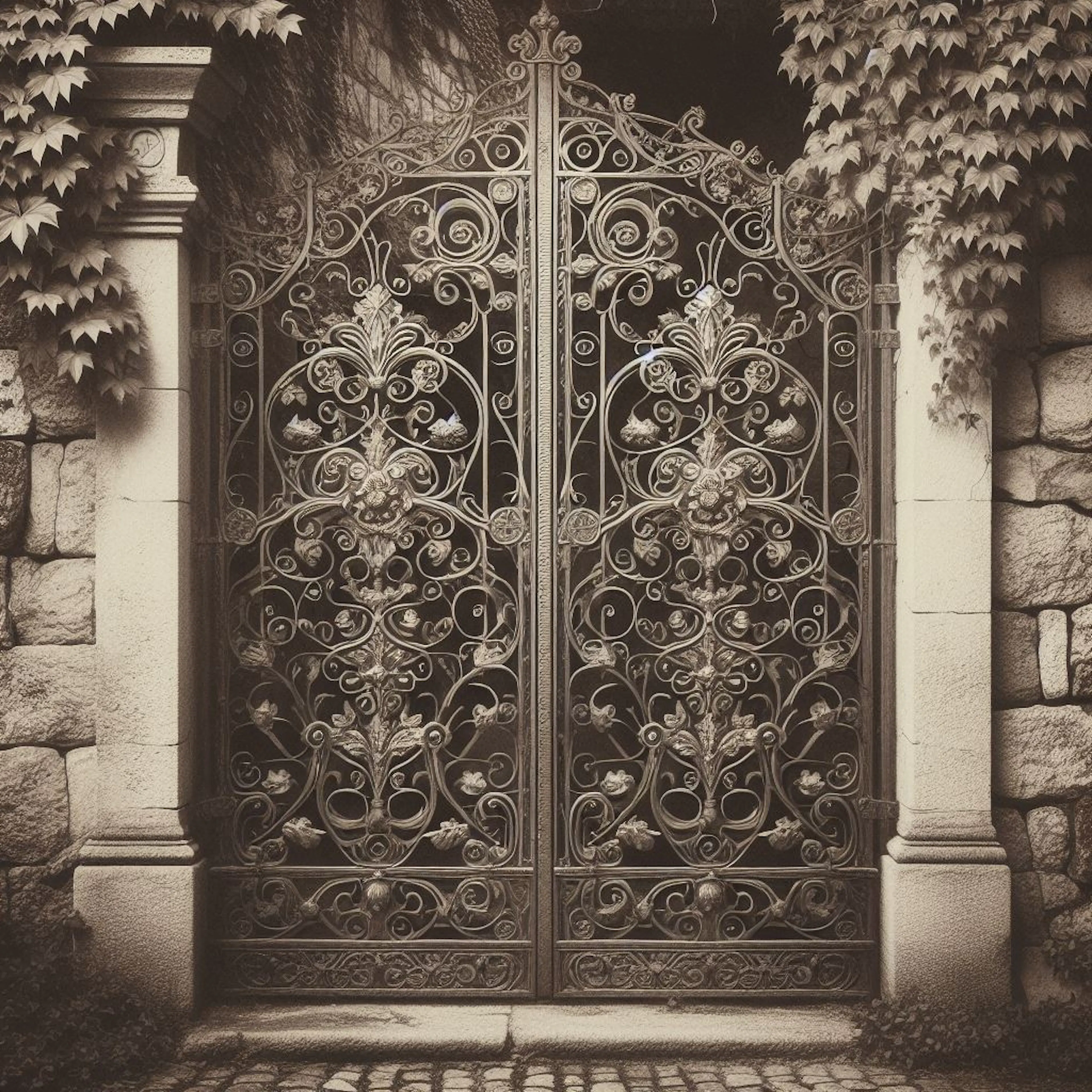 antique gate