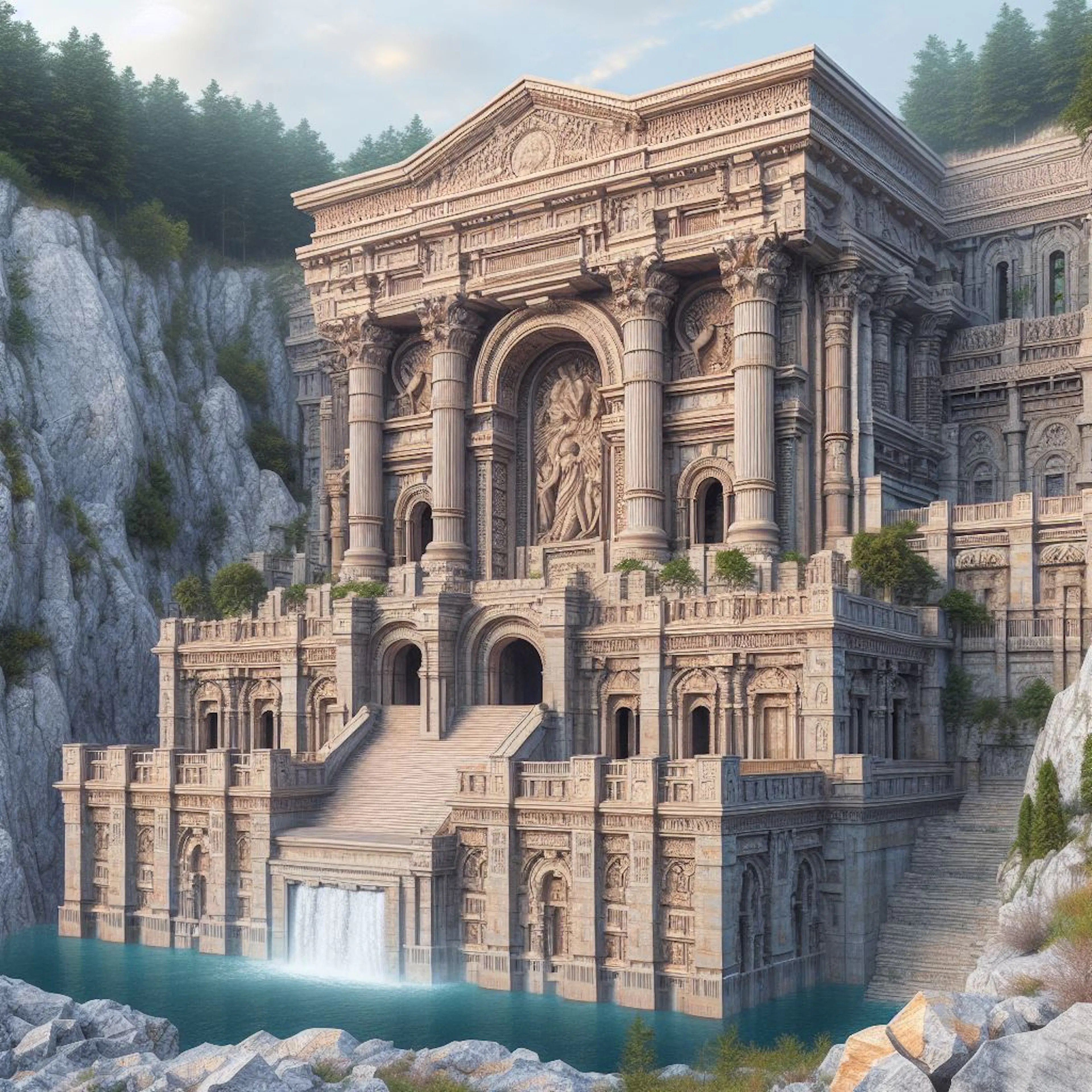 Stone buidling