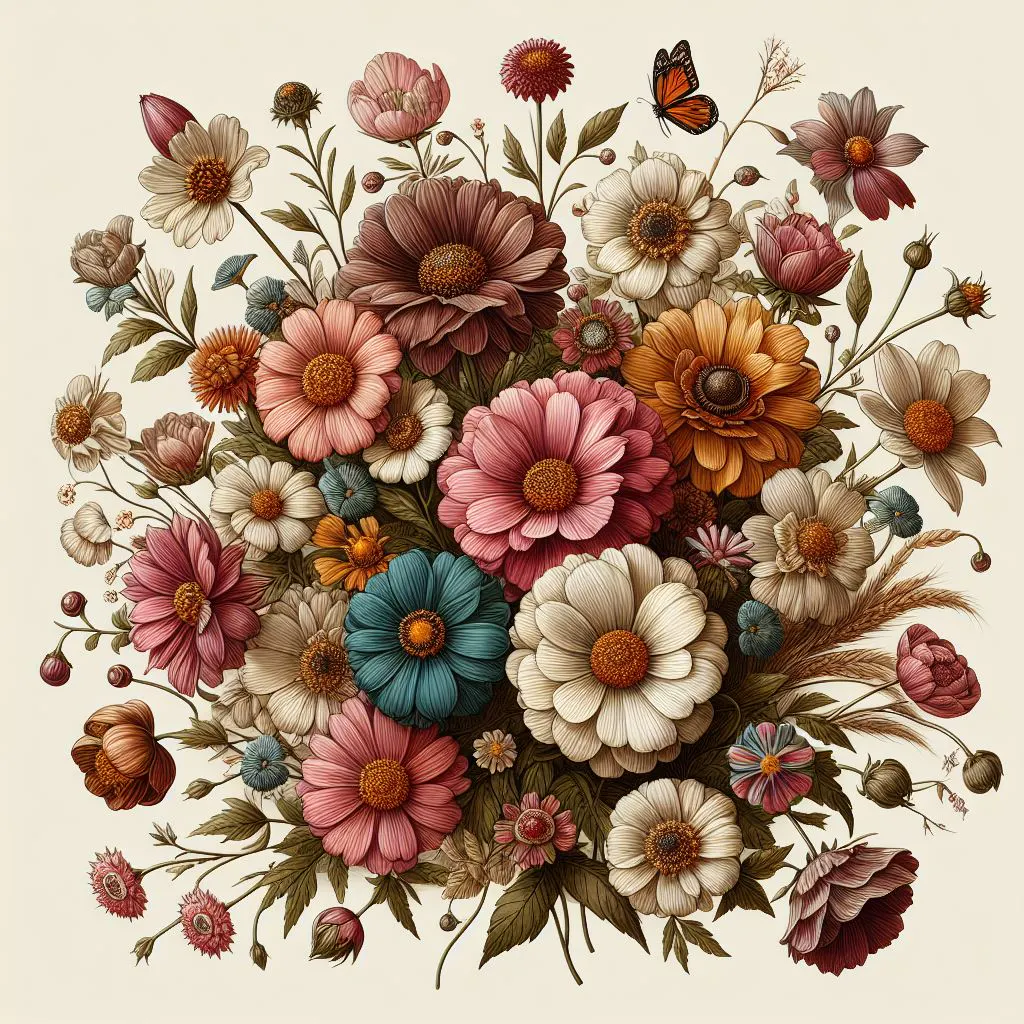 bunch of flowers