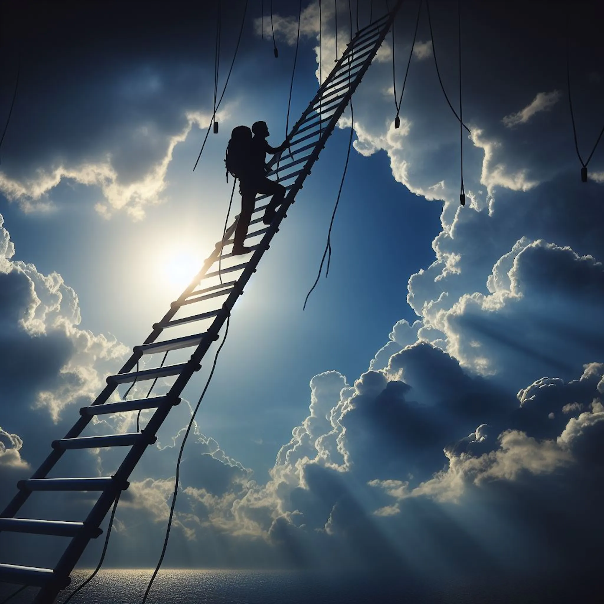 Climbing up