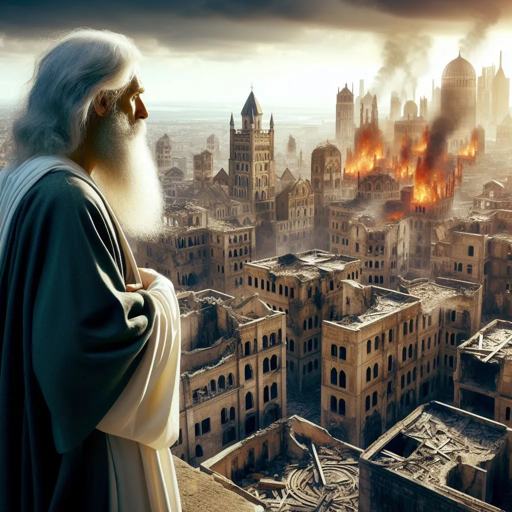 Jeremiah city burning