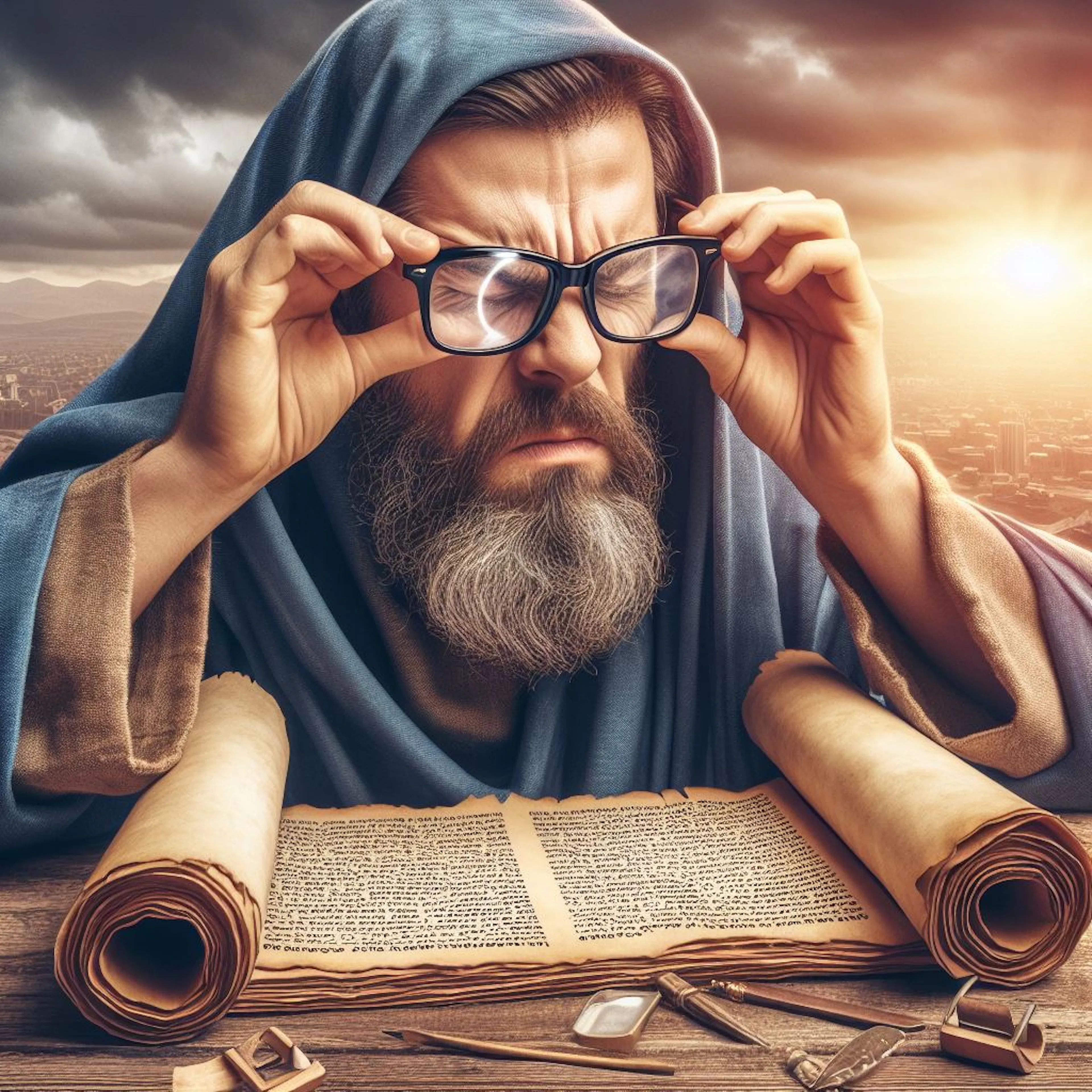 Paul reading