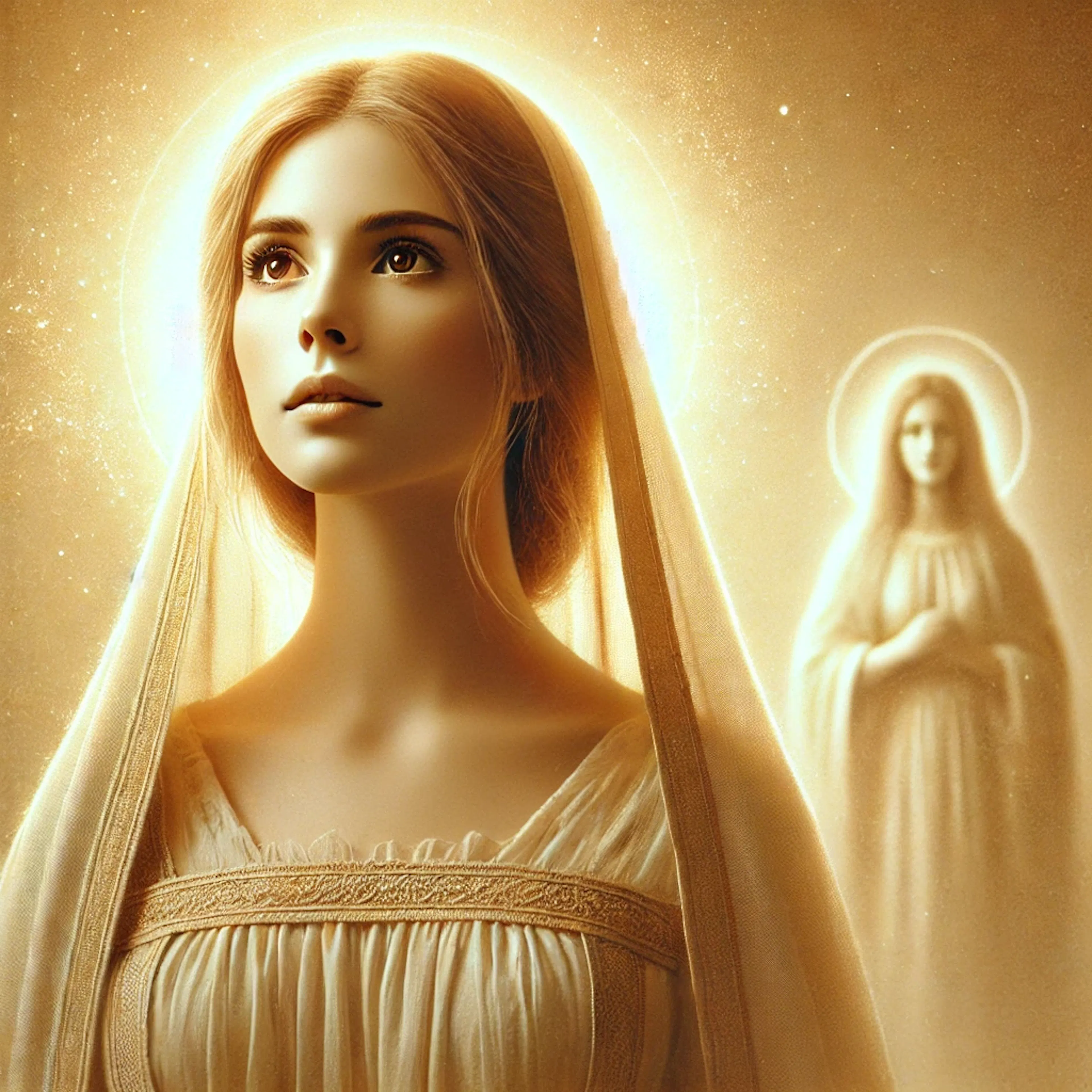 Mary waiting