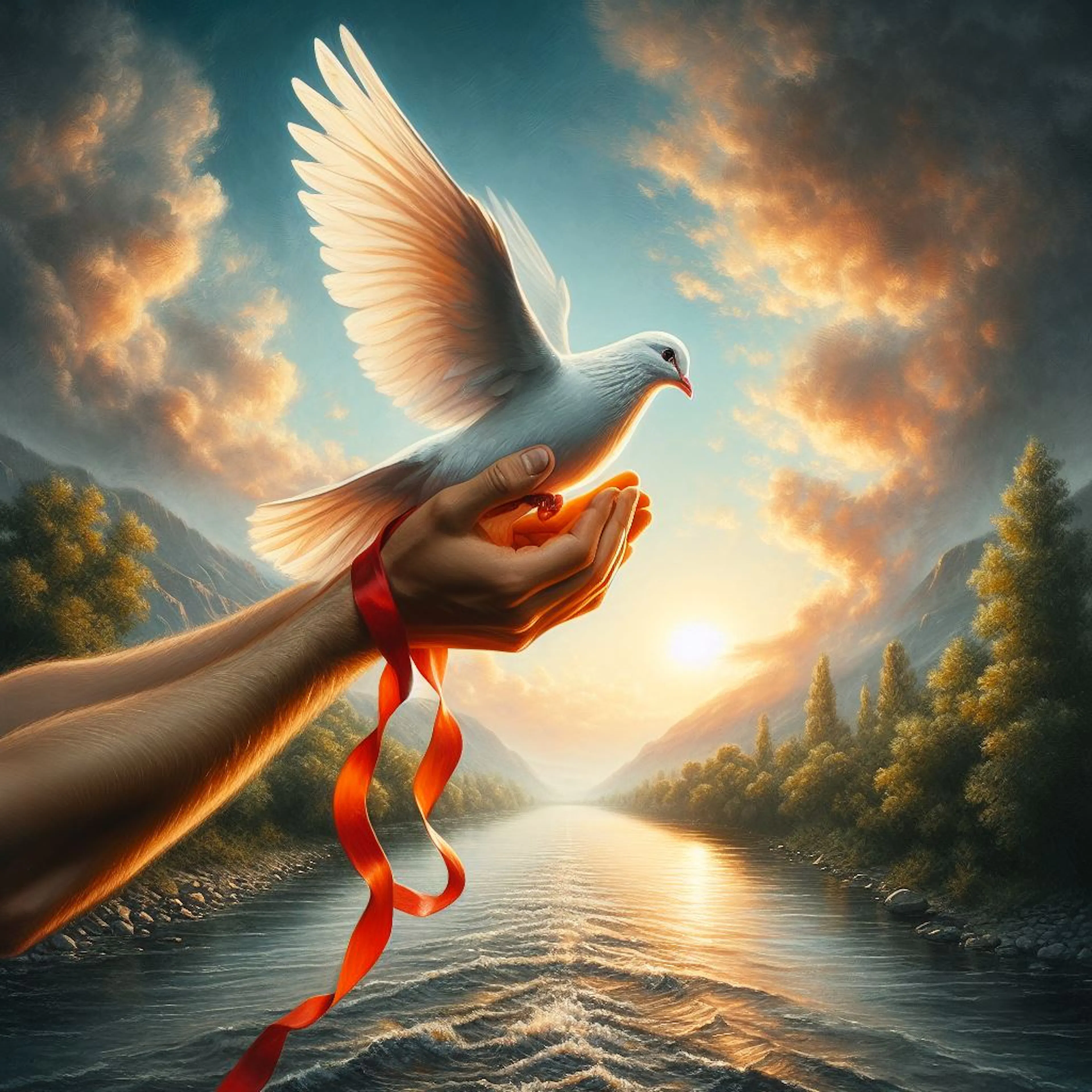 white pigeon