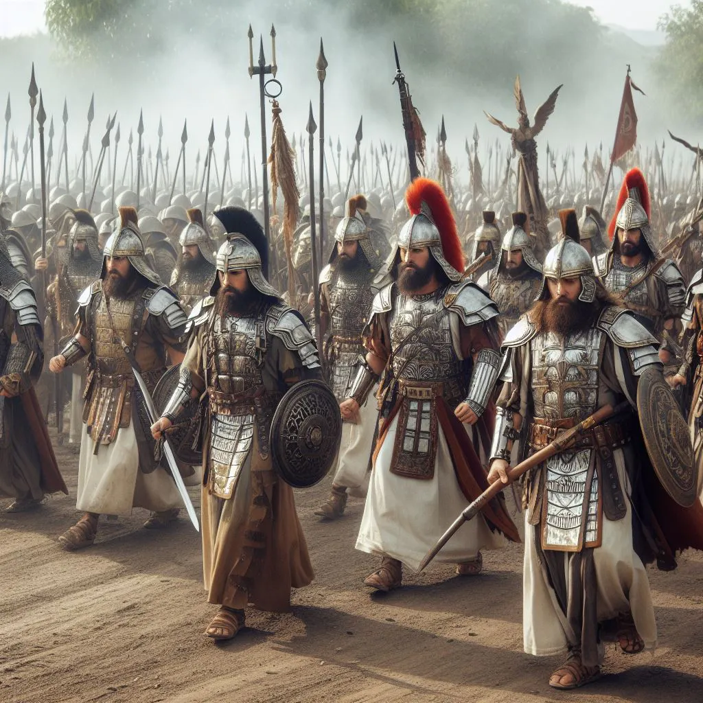 Biblical army