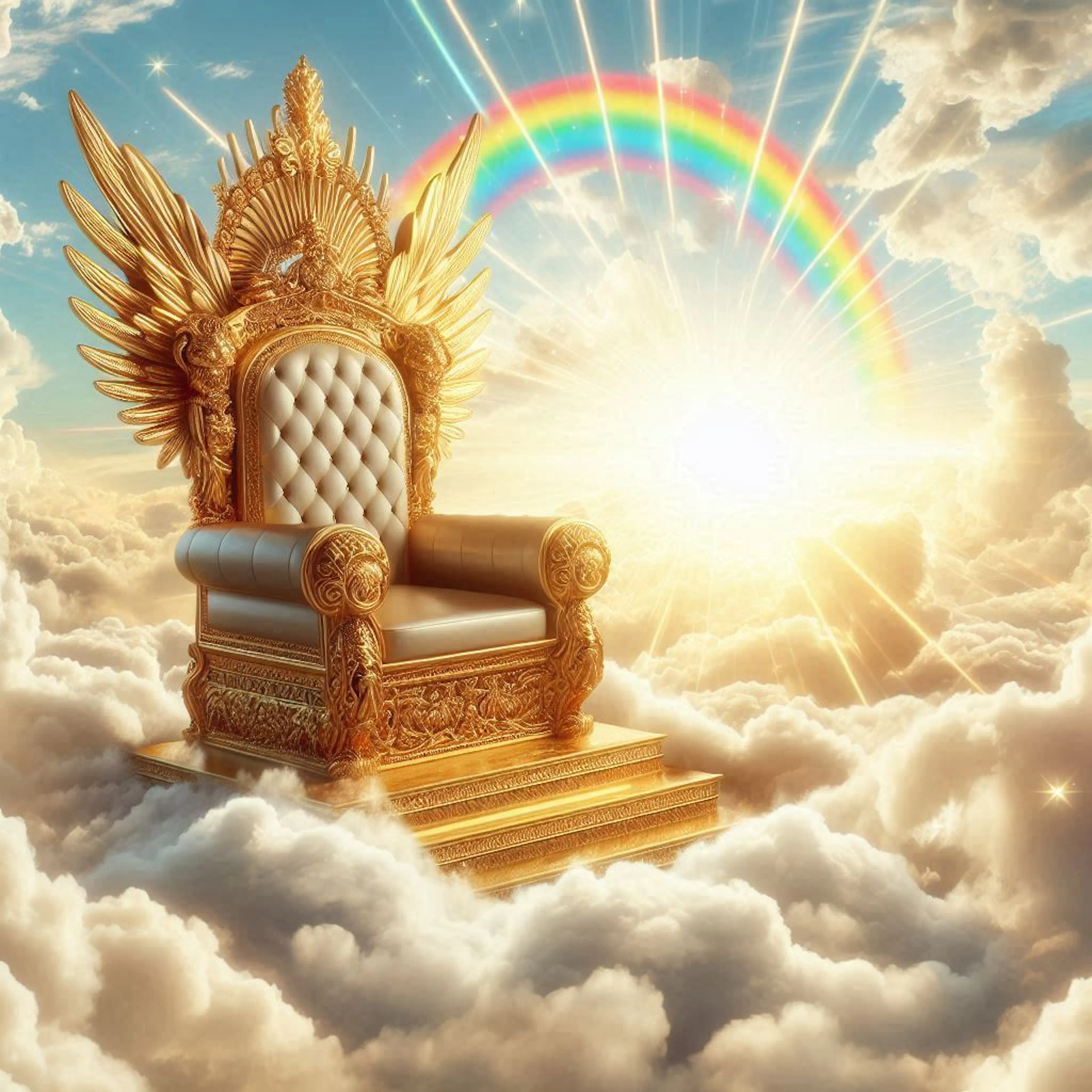 Throne in heaven