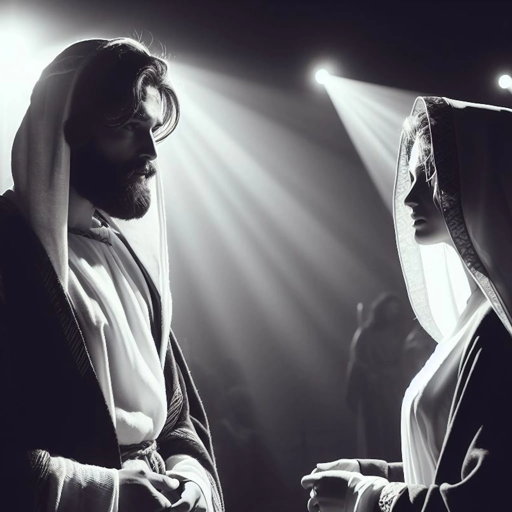 Jesus and the Samaritan woman