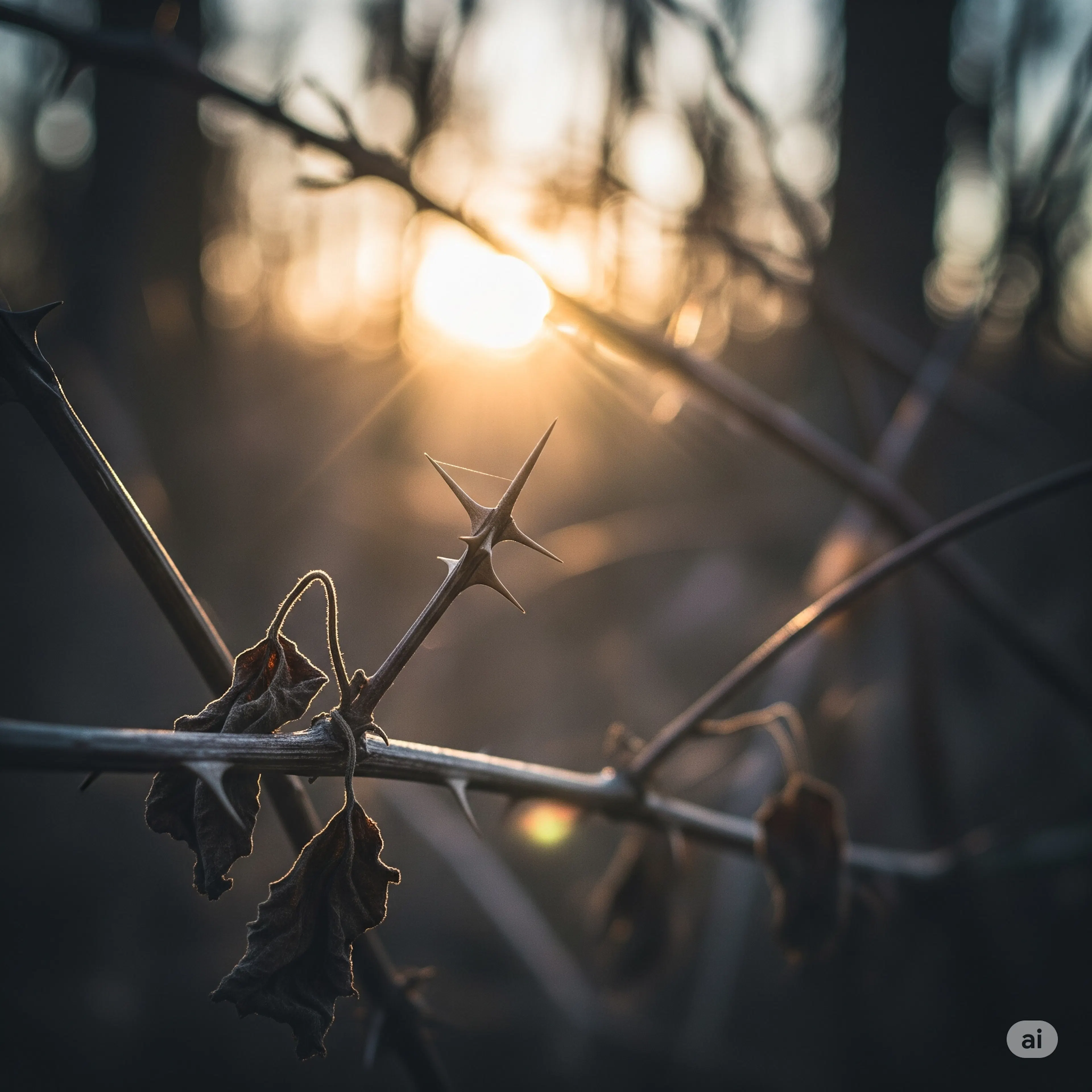thorn withered vine