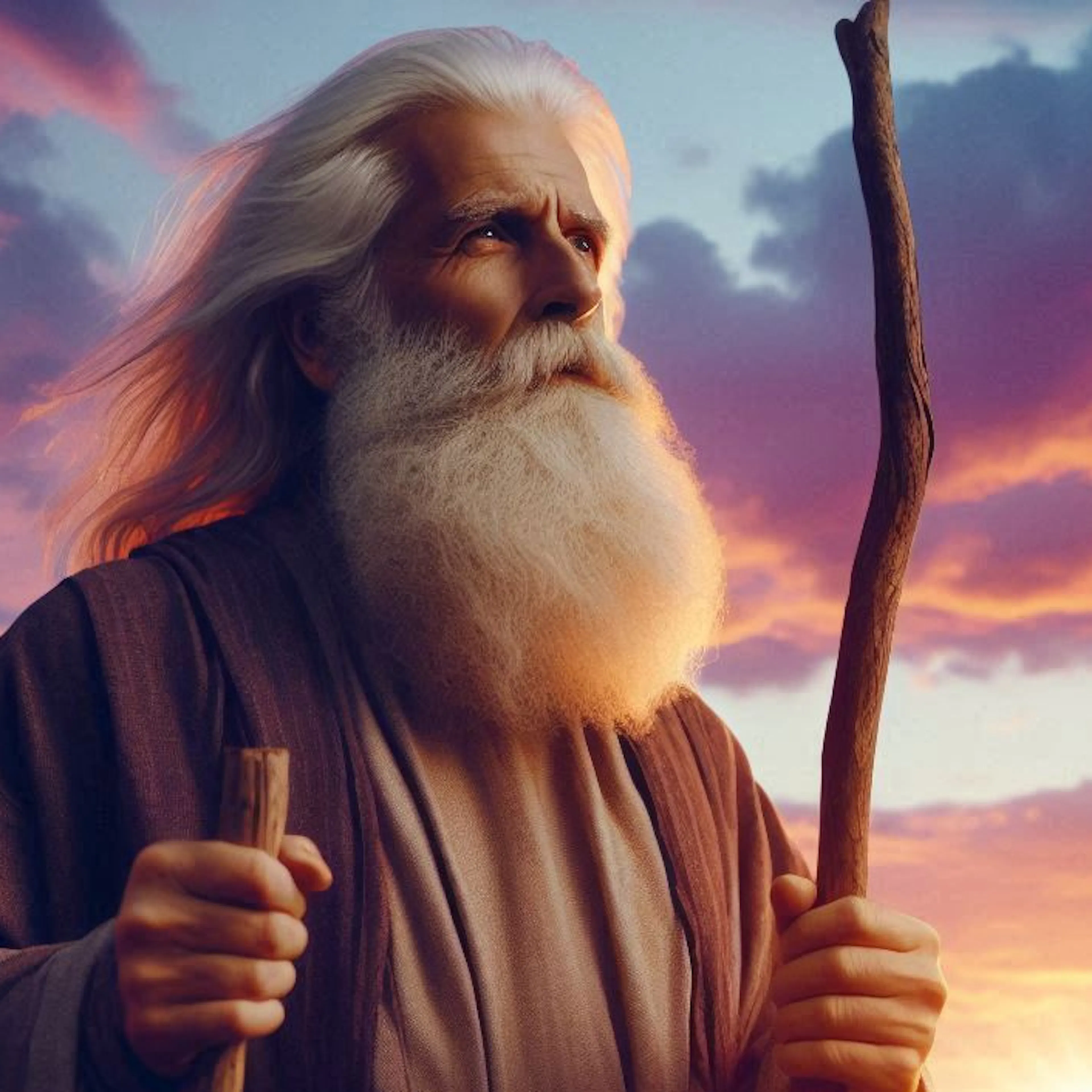 abraham looking faraway