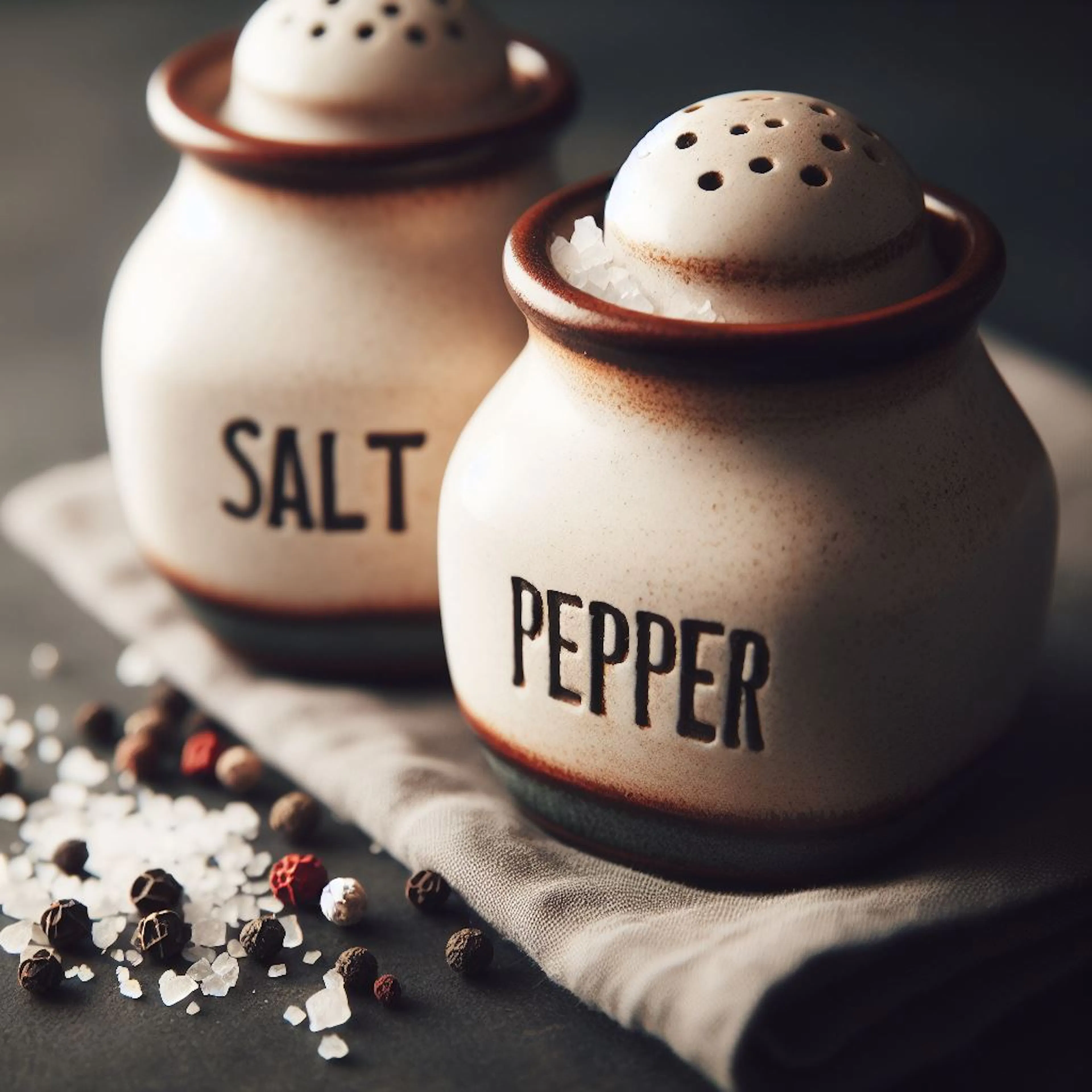 Salt pepper shakers