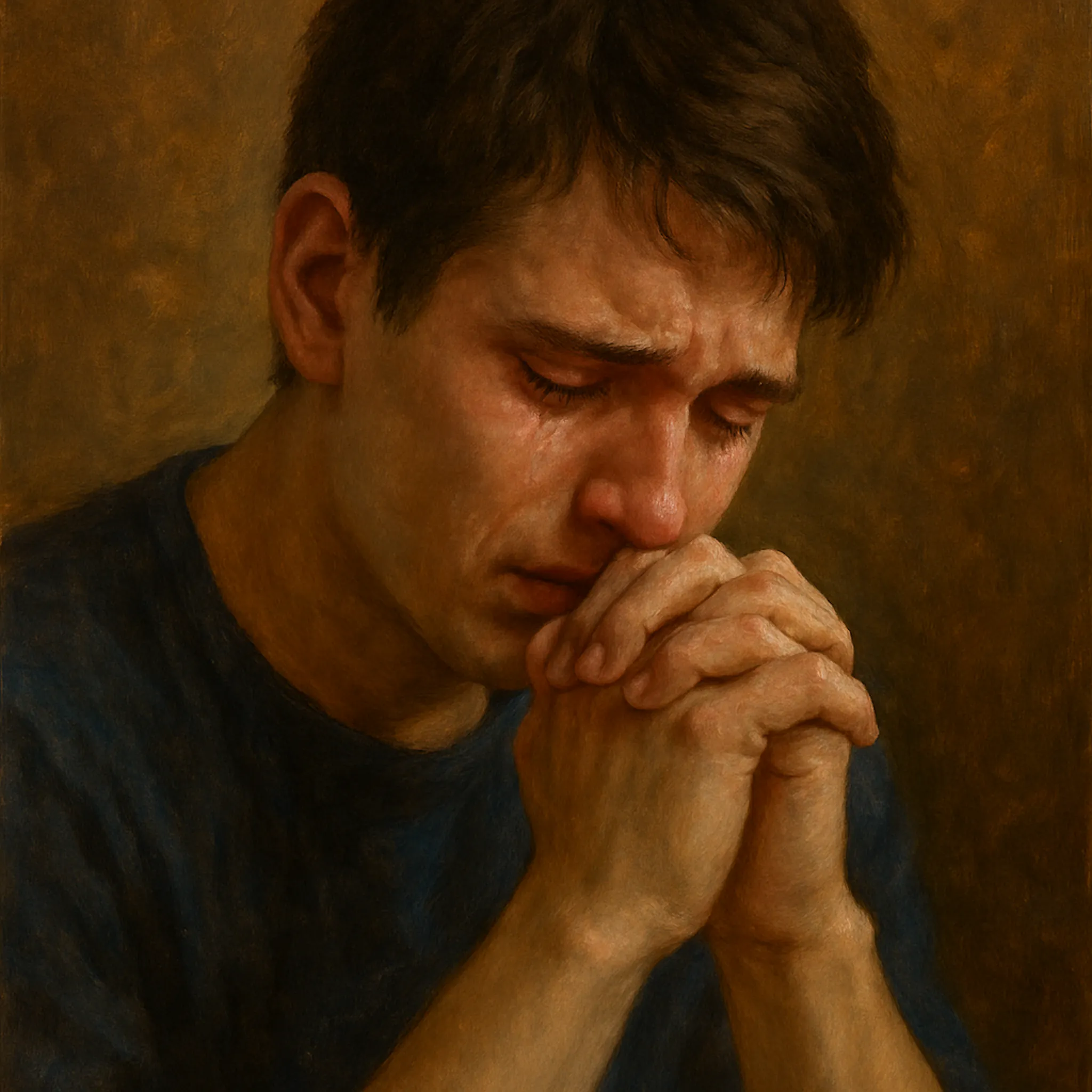 Praying with tears