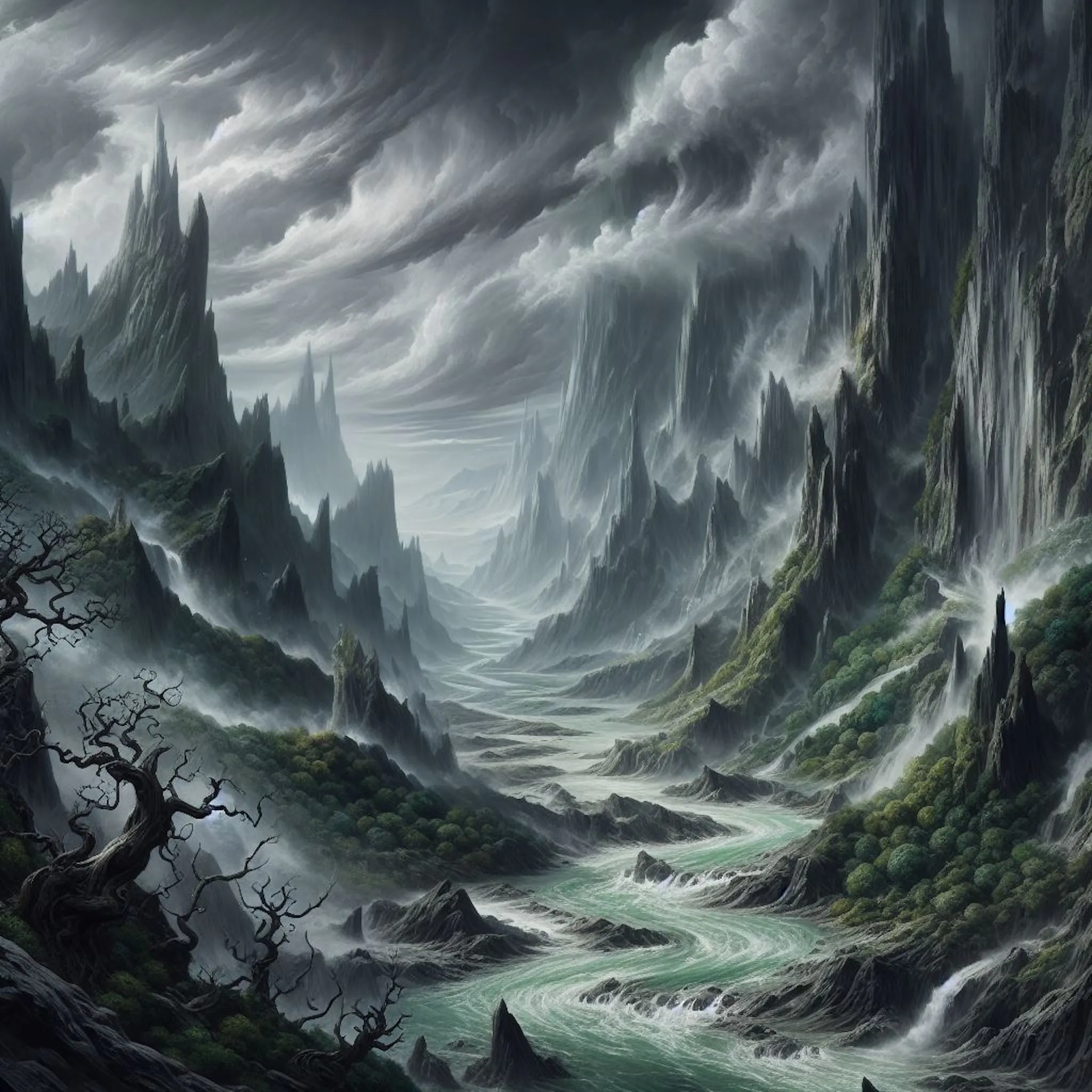 Treacherous landscape