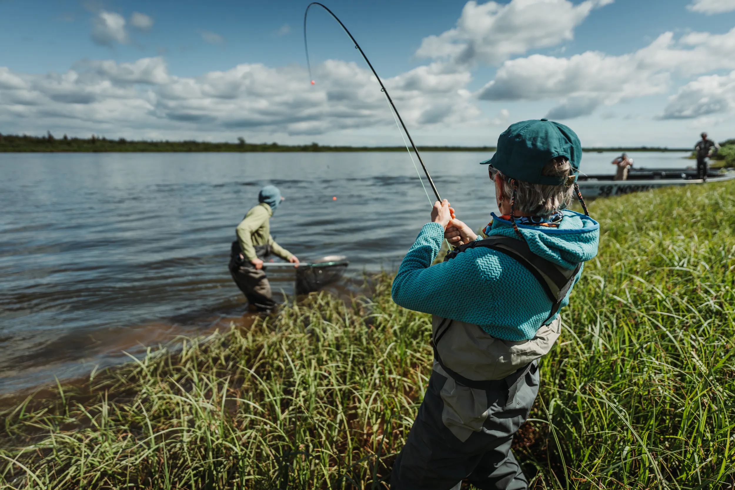 July Alaska Fly Fishing  Salmon, Trout & Wilderness | The Lodge at 58*  North