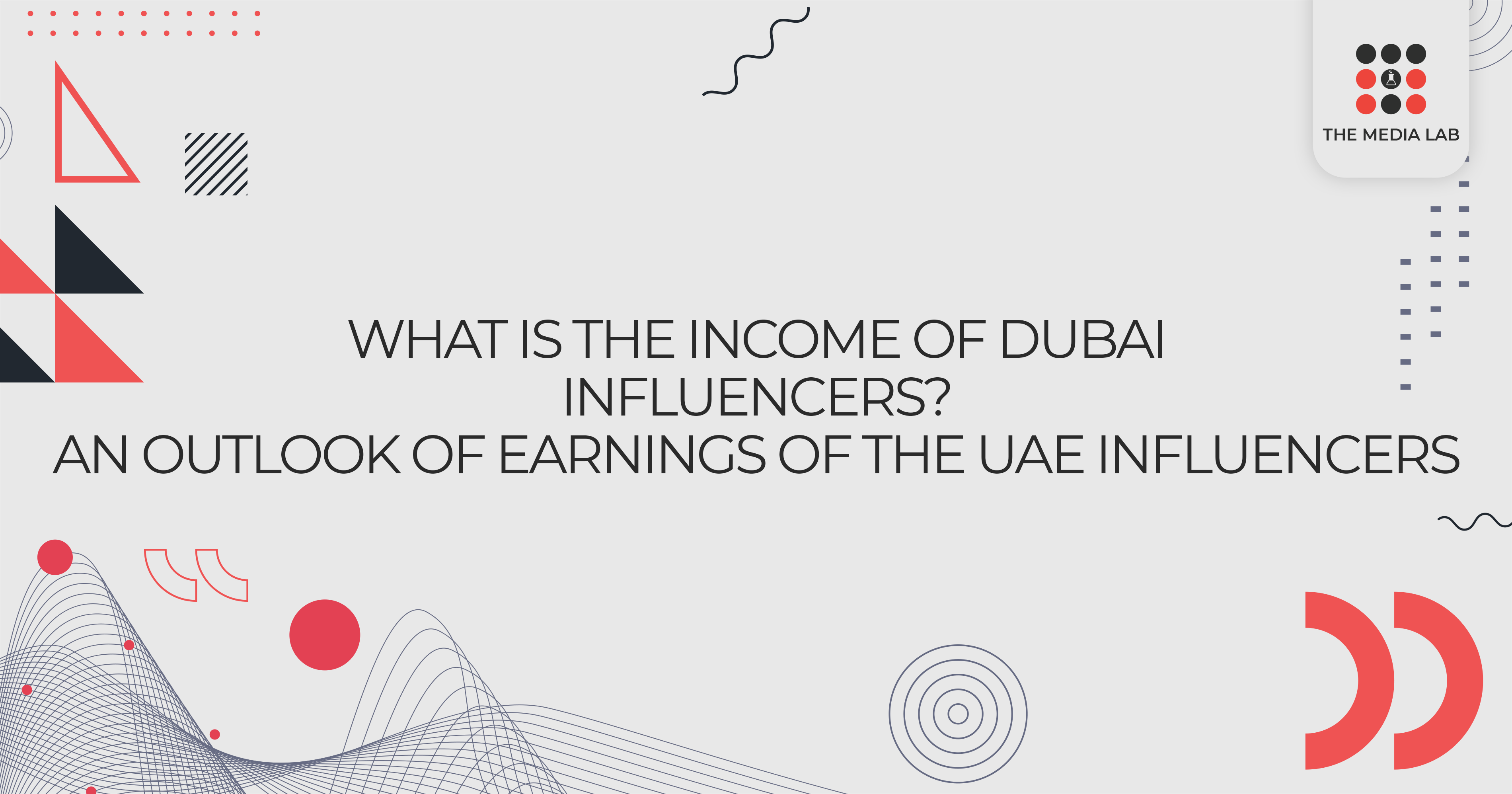 Income of Dubai influencers