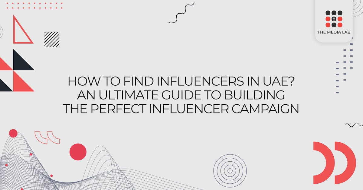 Find influencers in UAE