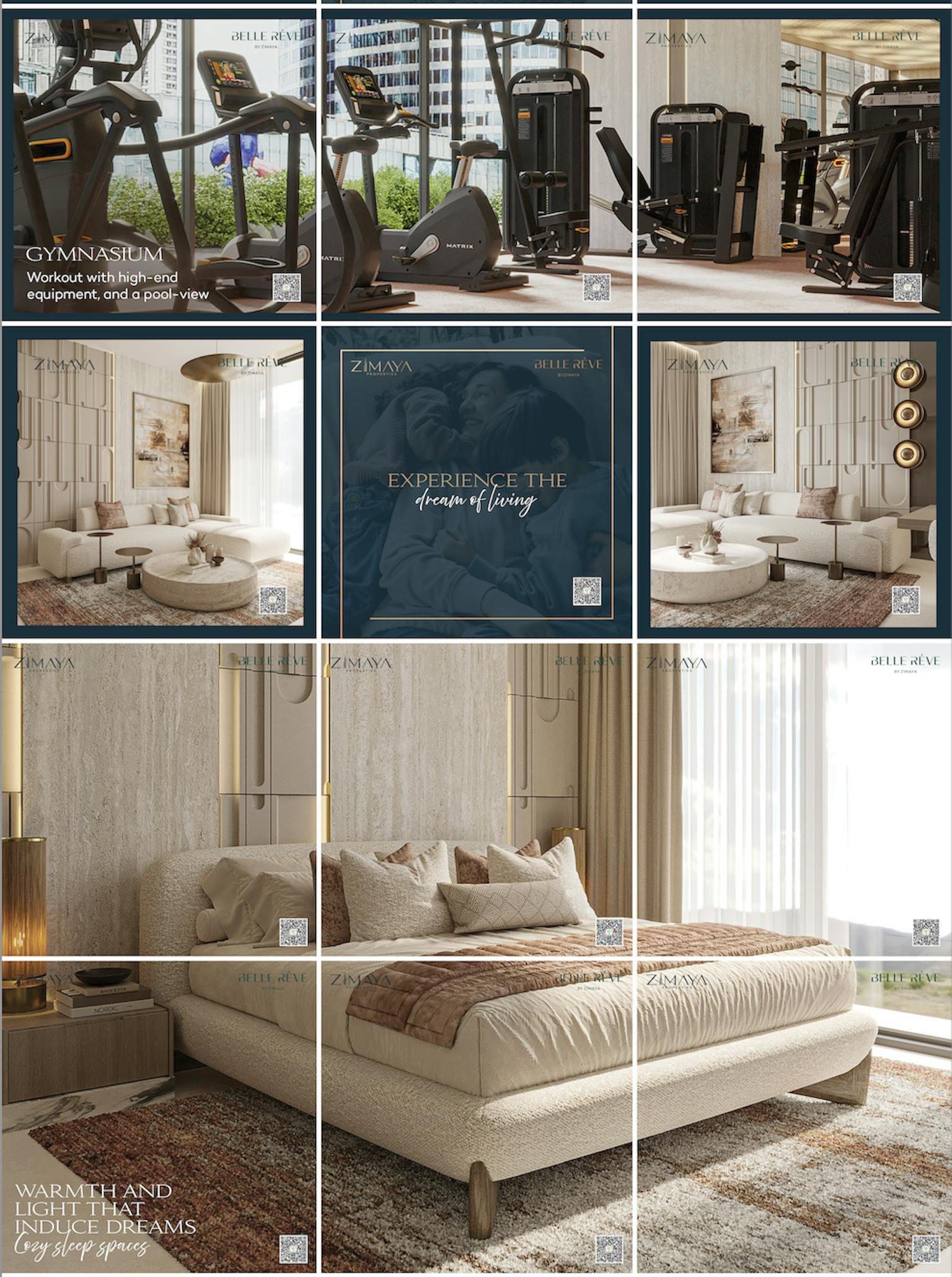 Social media marketing agency in Dubai has made this grid for our client