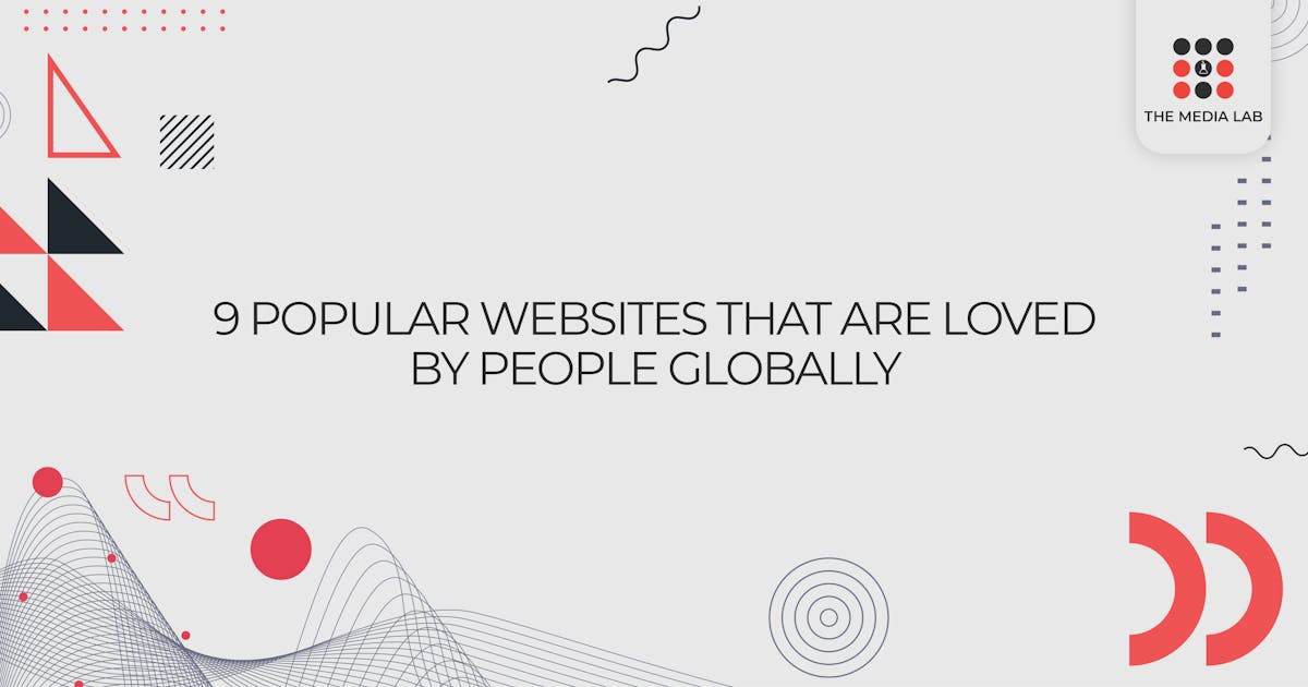 Popular websites of the world