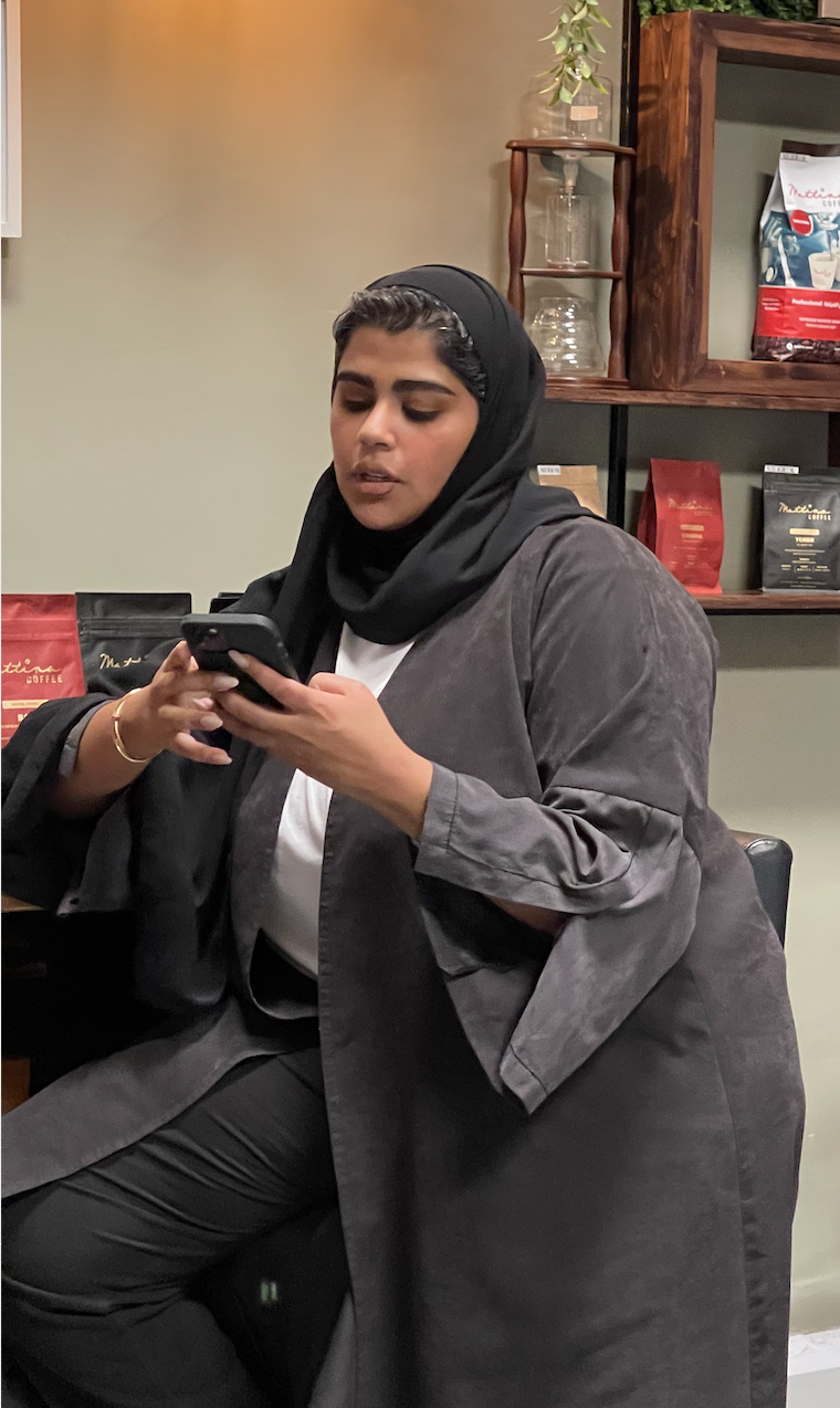 The Media Lab partnered with Taim AlFalasi for a coffee brand.