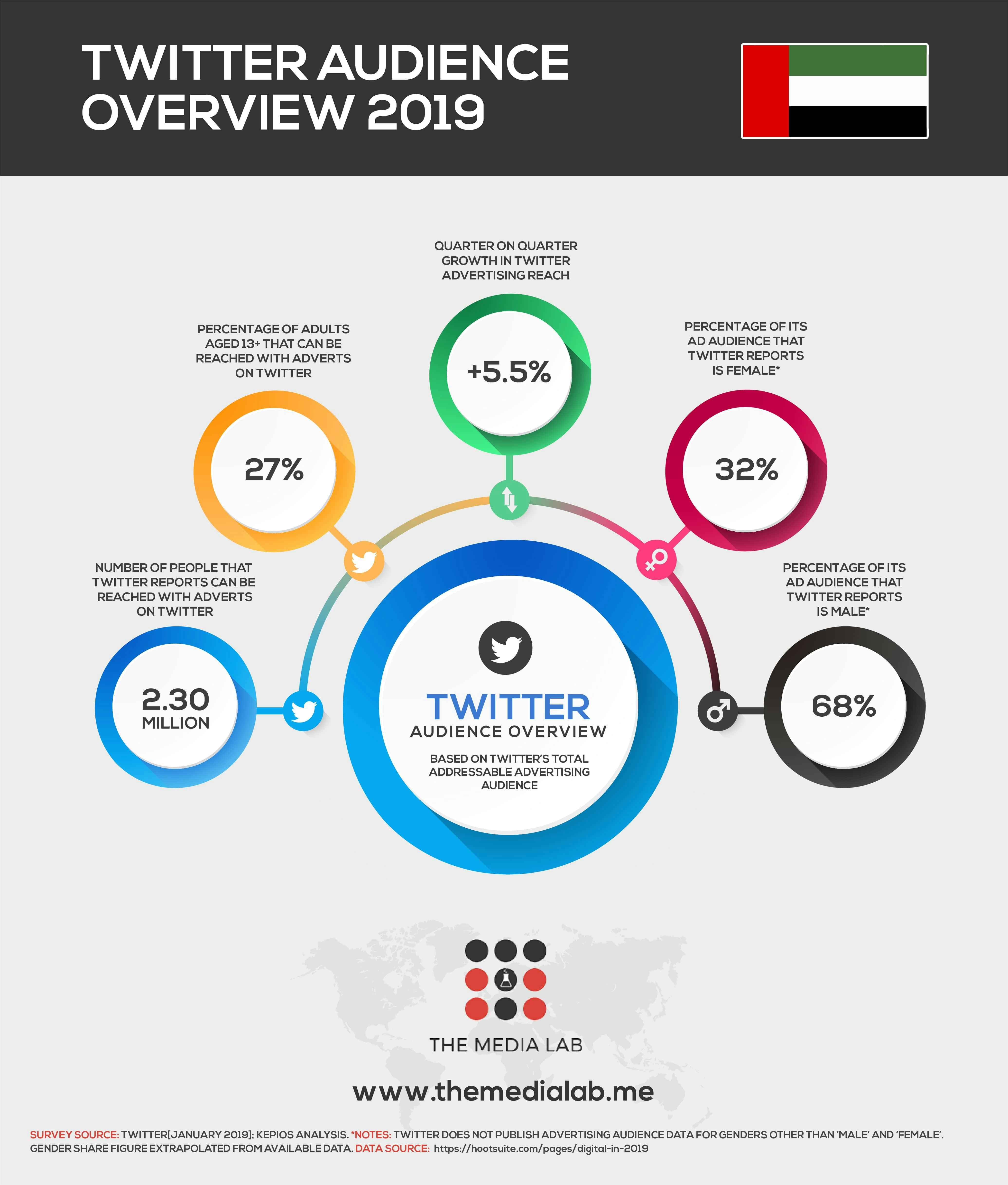 Twitter user in UAE 2019