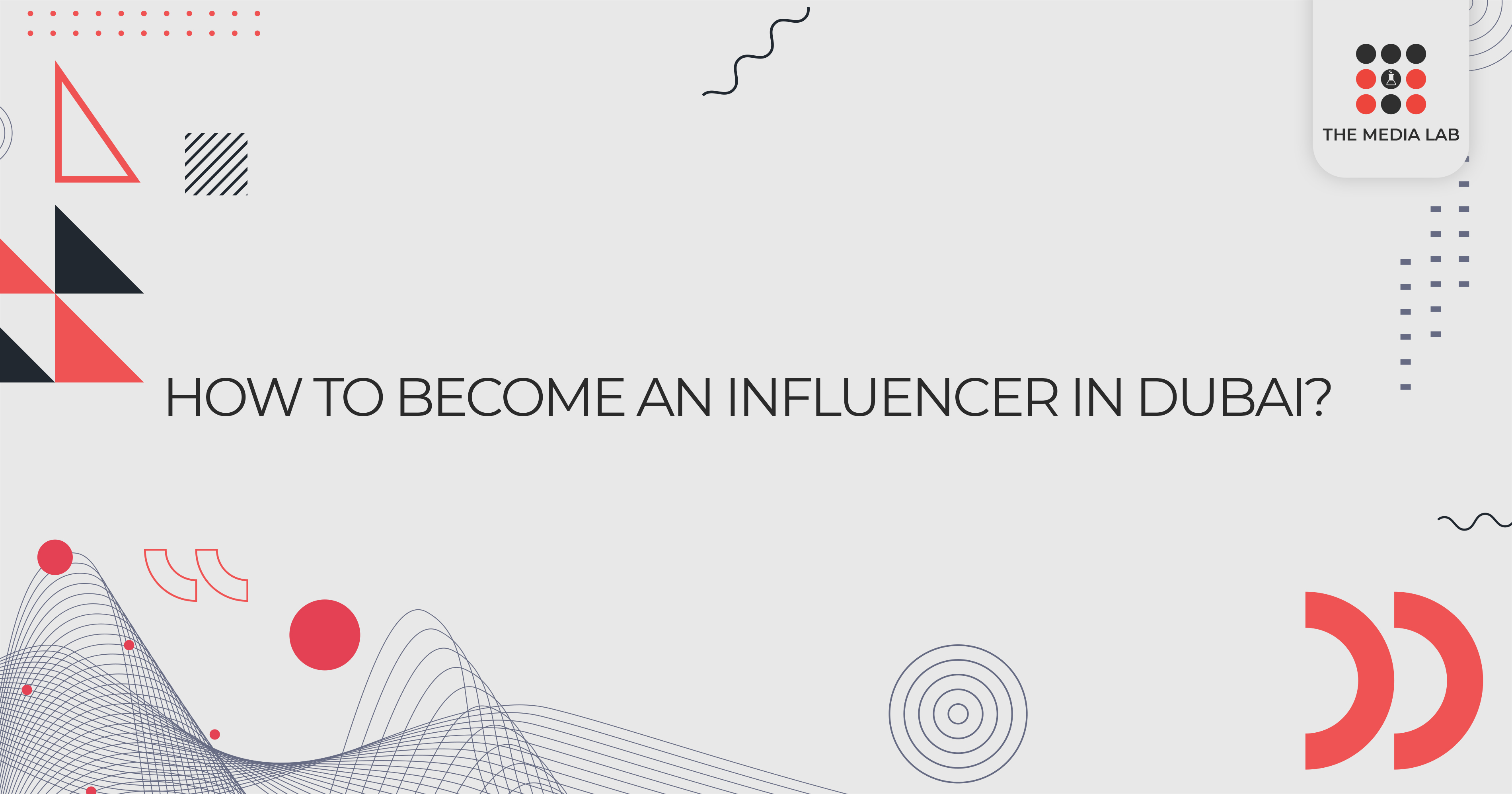 Become an influencer in Dubai