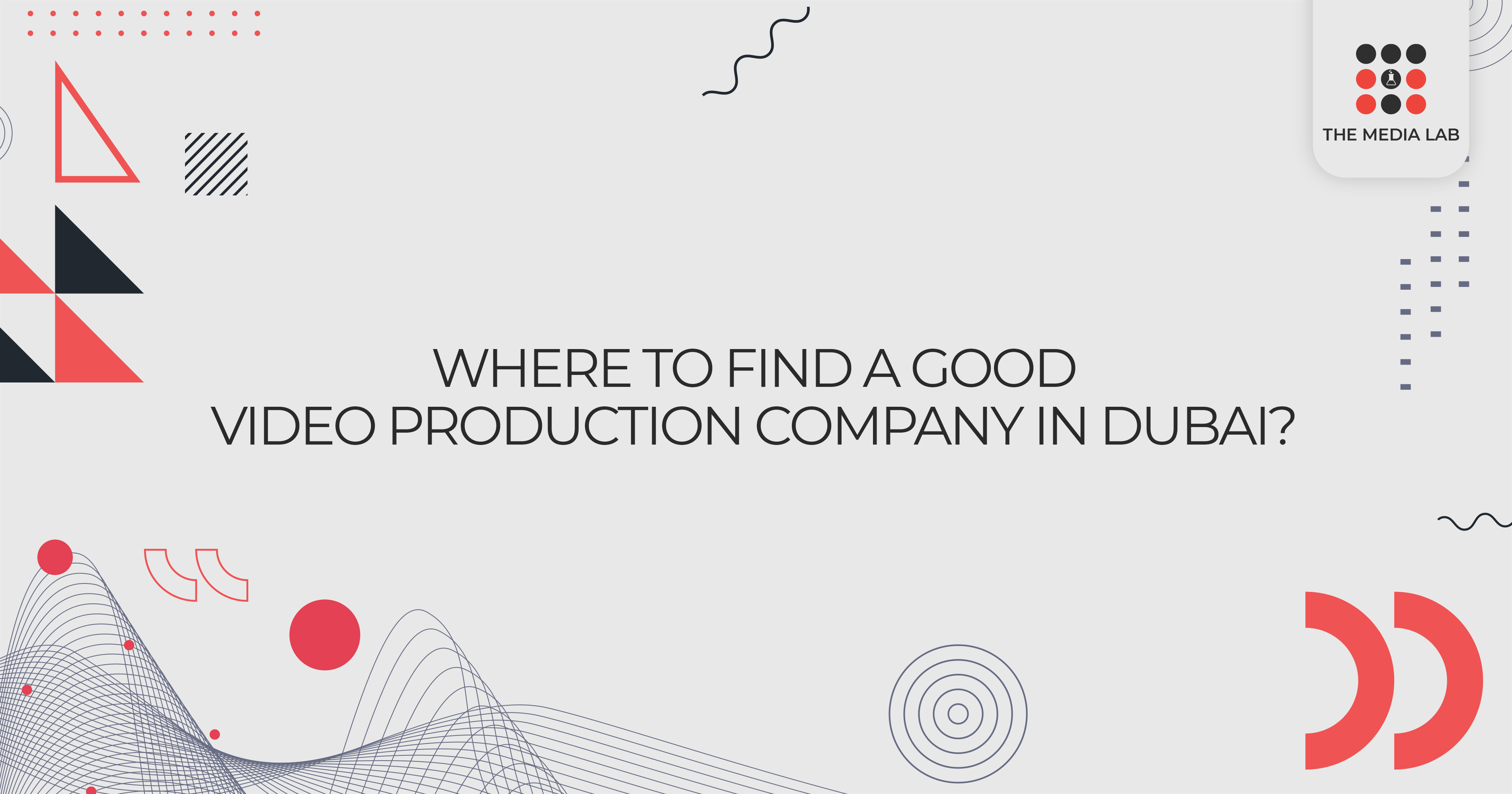 Good video production company in Dubai