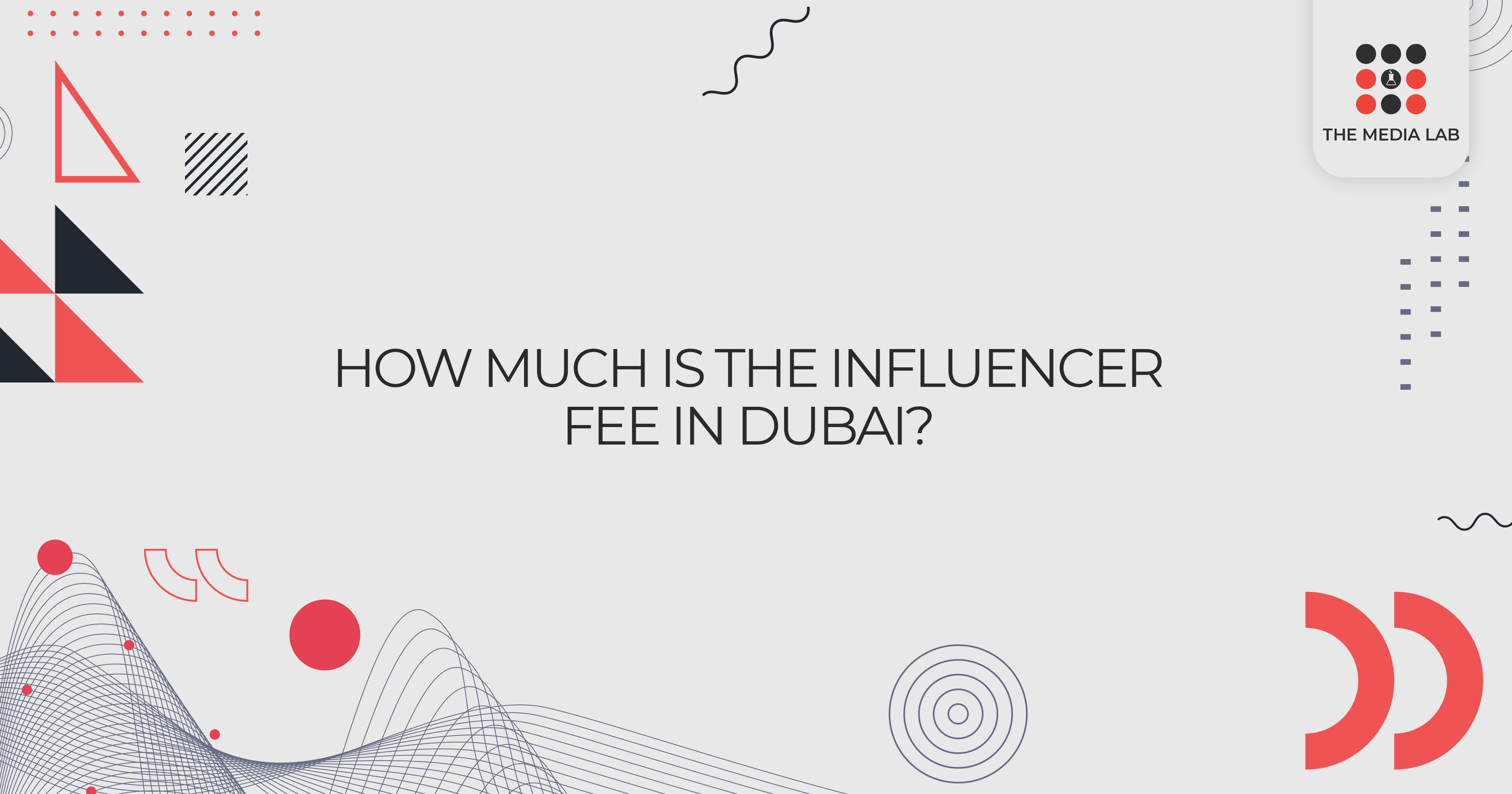 Influencer fee in Dubai