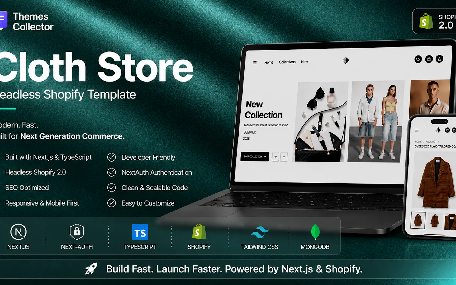 Cloth Store - Headless Shopify Template