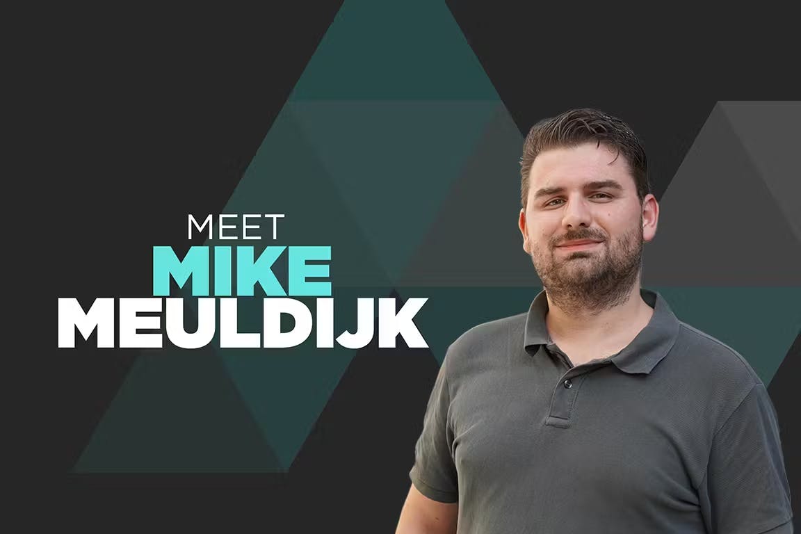 Profielfoto van Mike Meuldijk met Next.Gen achtergrond.