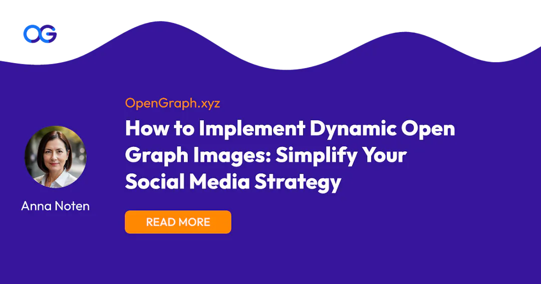 Automate OG Images on Your Website | OpenGraph.xyz - OpenGraph