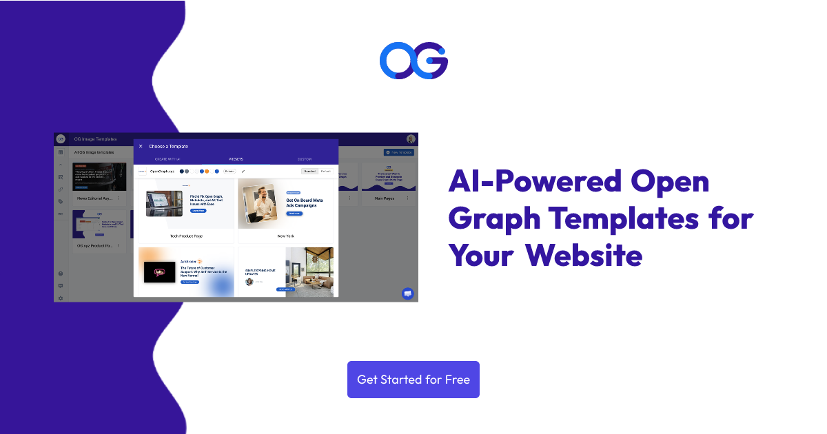 AI OG Image Template Generator | OpenGraph.xyz - OpenGraph