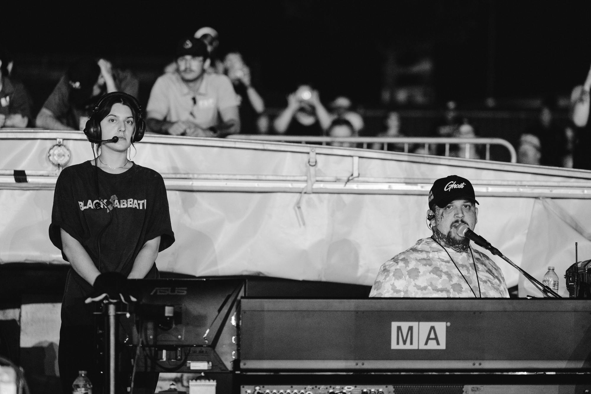 Alex Mungal and Hannah Fabel at Front of House