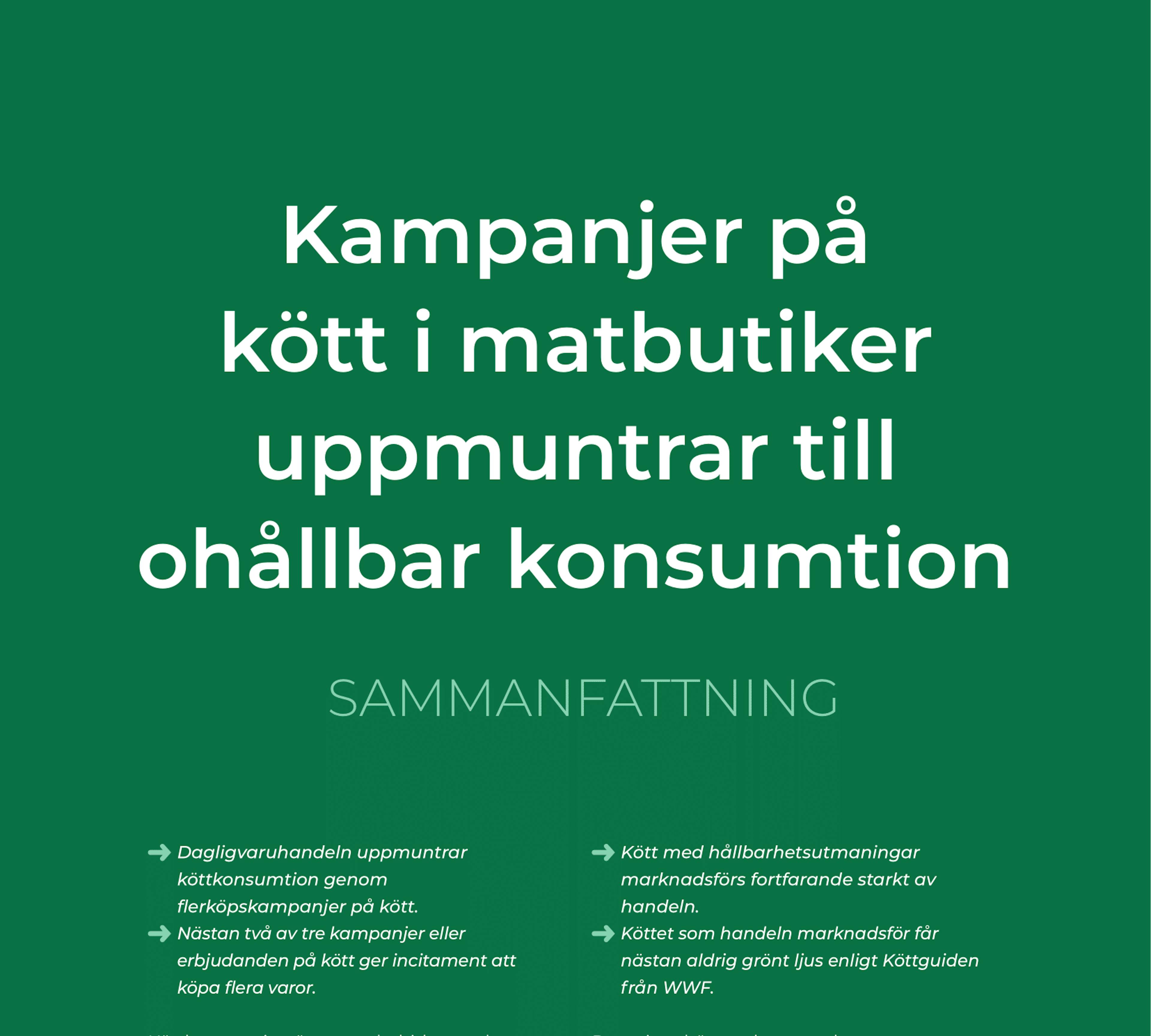Swedish summary of Superlist Environment Sweden 2022