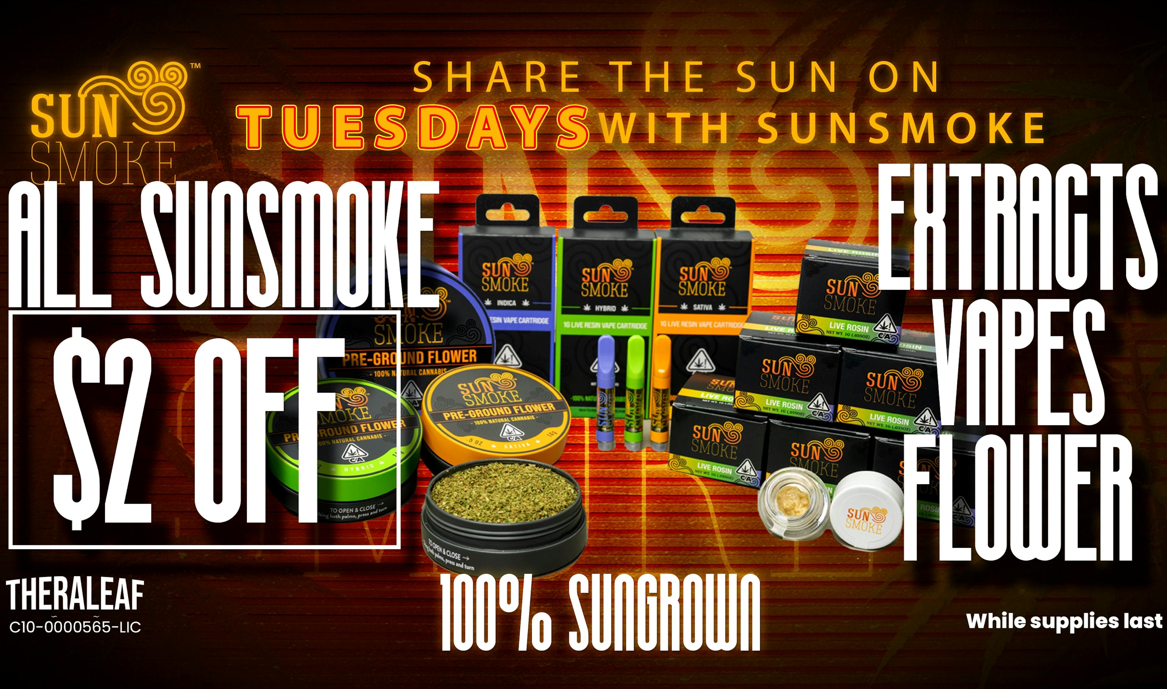 Sunsmoke Cannabis Deals