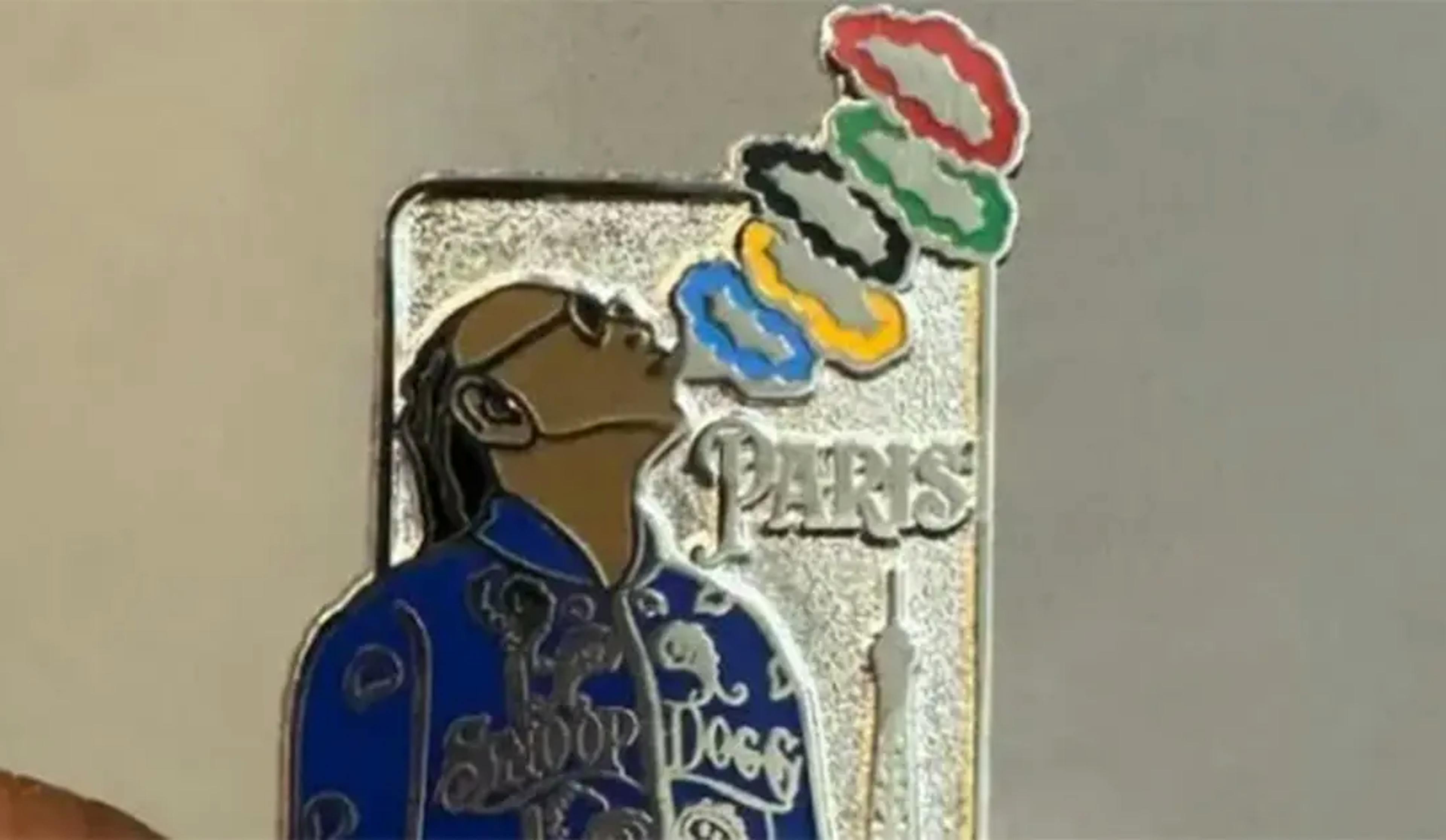 snoop dogg olympic pin