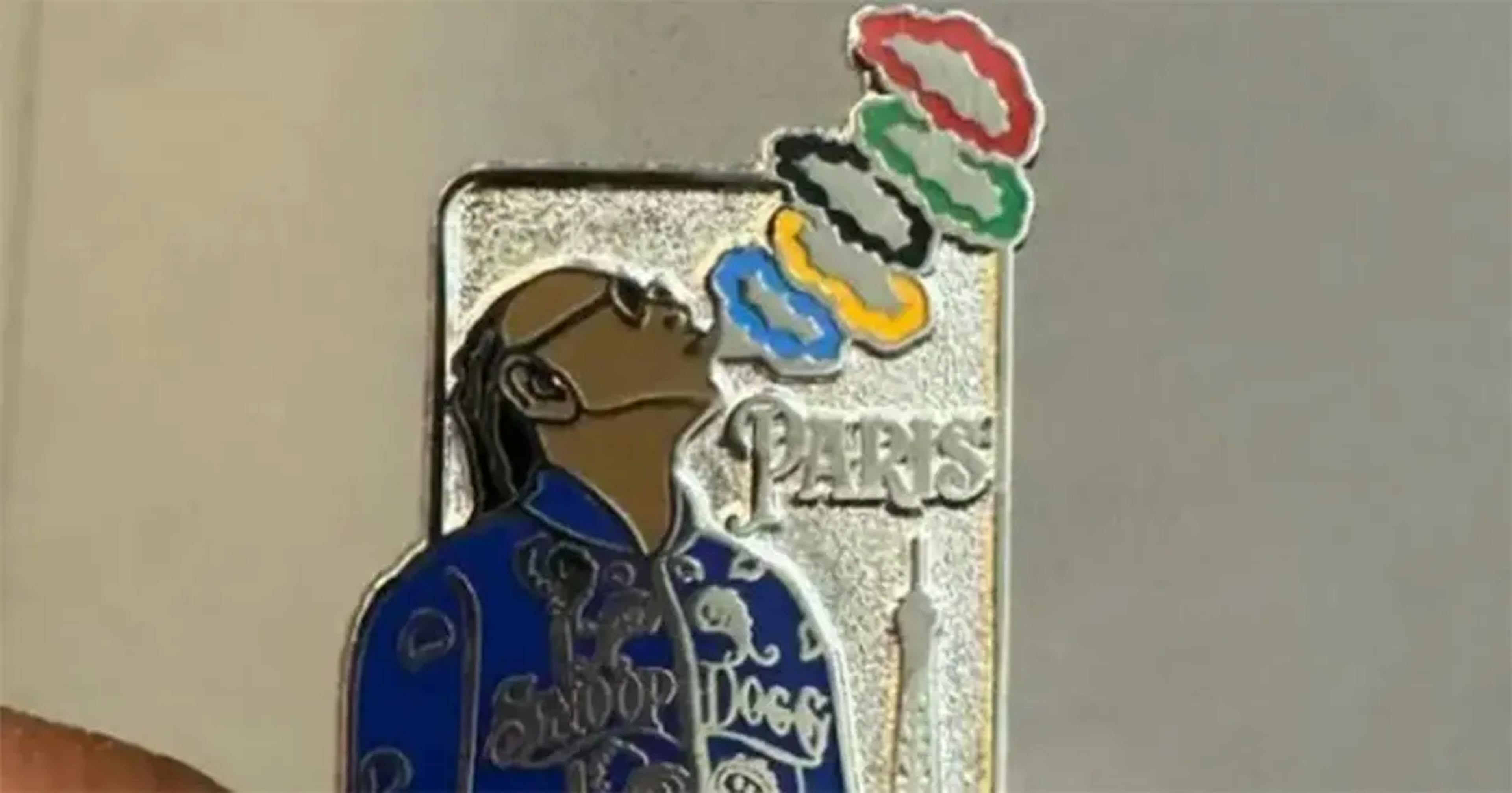 snoop dogg olympic pin